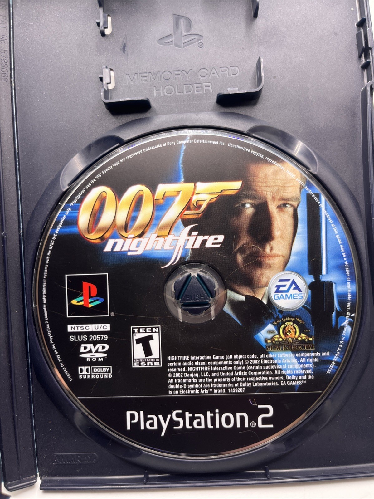 007: NightFire (Sony PlayStation 2, 2002) Tested Cib