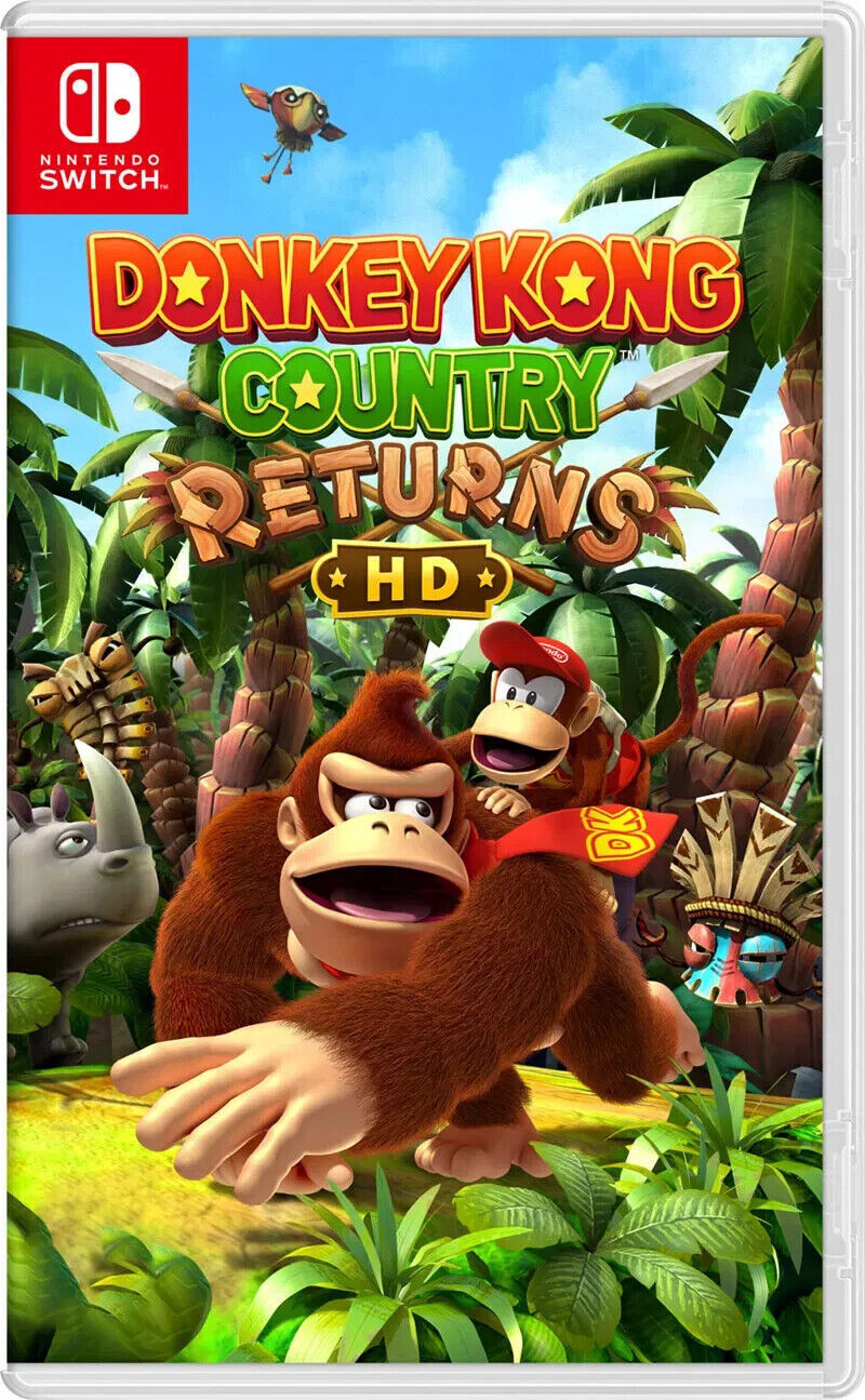 Donkey Kong Country Returns HD – Nintendo Switch Brand New