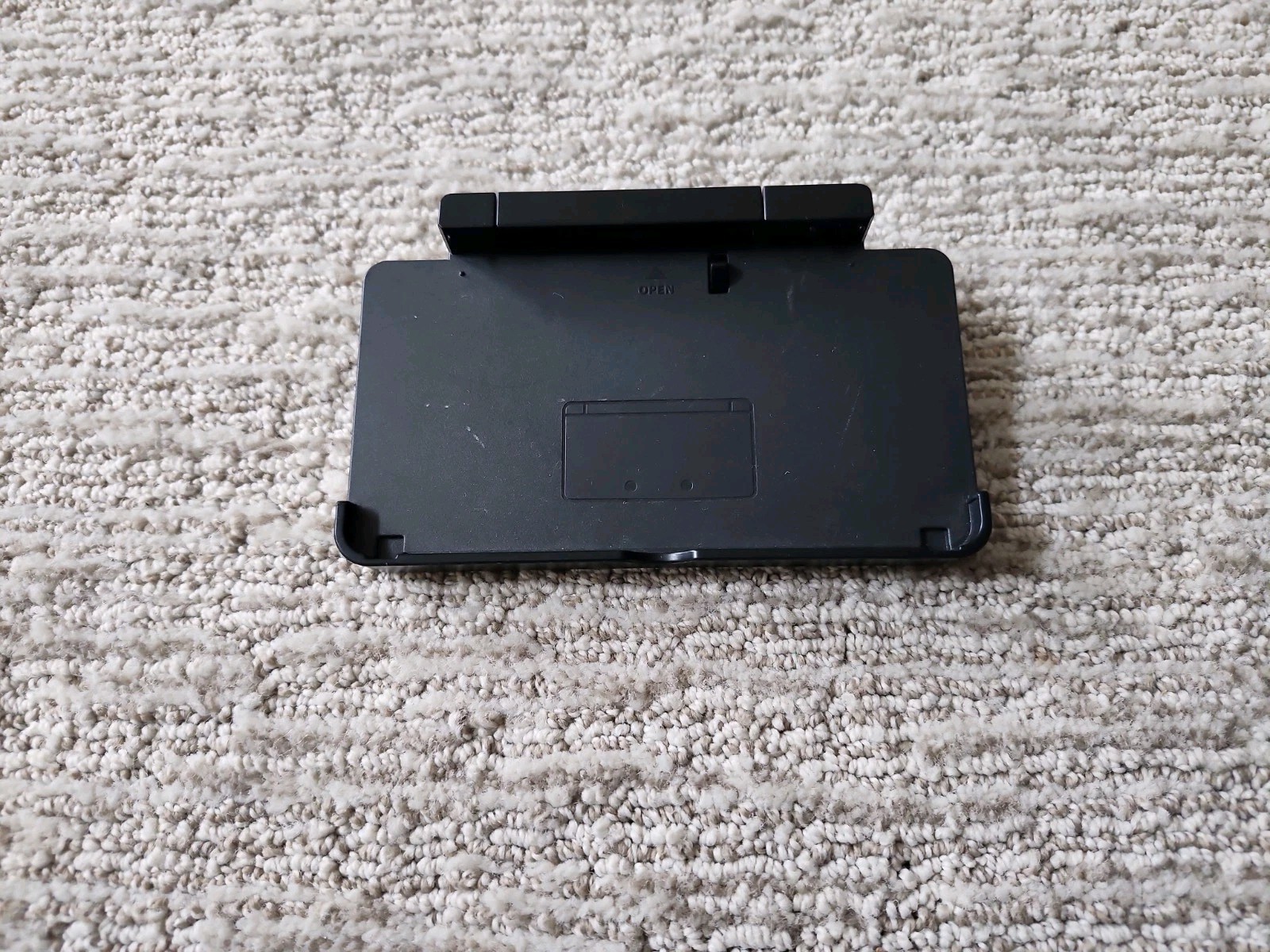 Nintendo 3DS Charging Cradle Dock OEM Stand Only No Cord Black CTR-007 Authentic