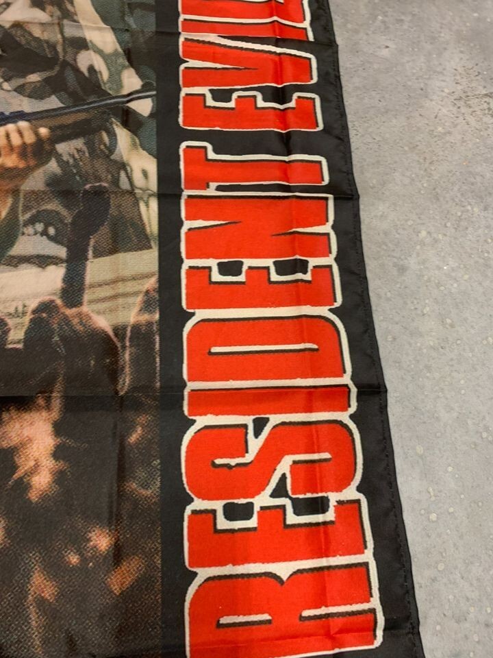 Resident Evil Custom Wall Flag Tapestry 3 x 3 Ft, PS1