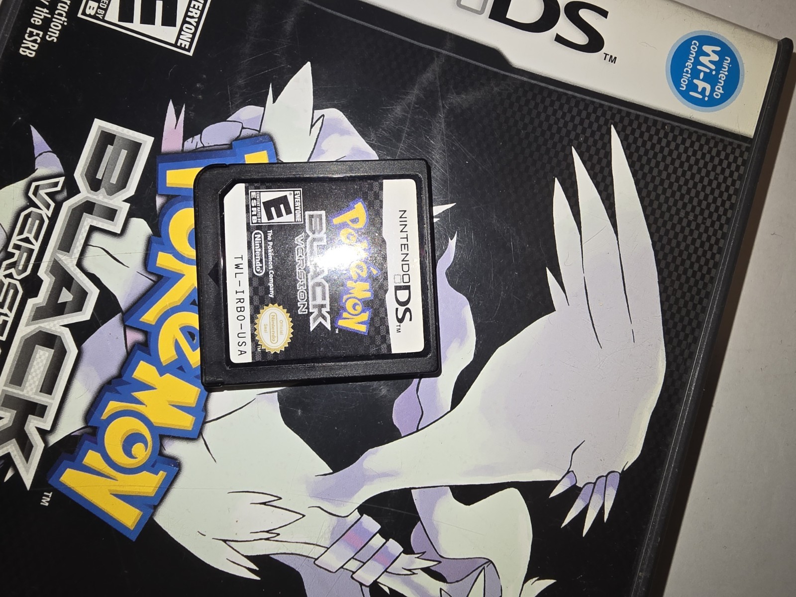 Pokemon Black Version – Nintendo DS – CIB Case Manual/Inserts Cart – AUTHENTIC