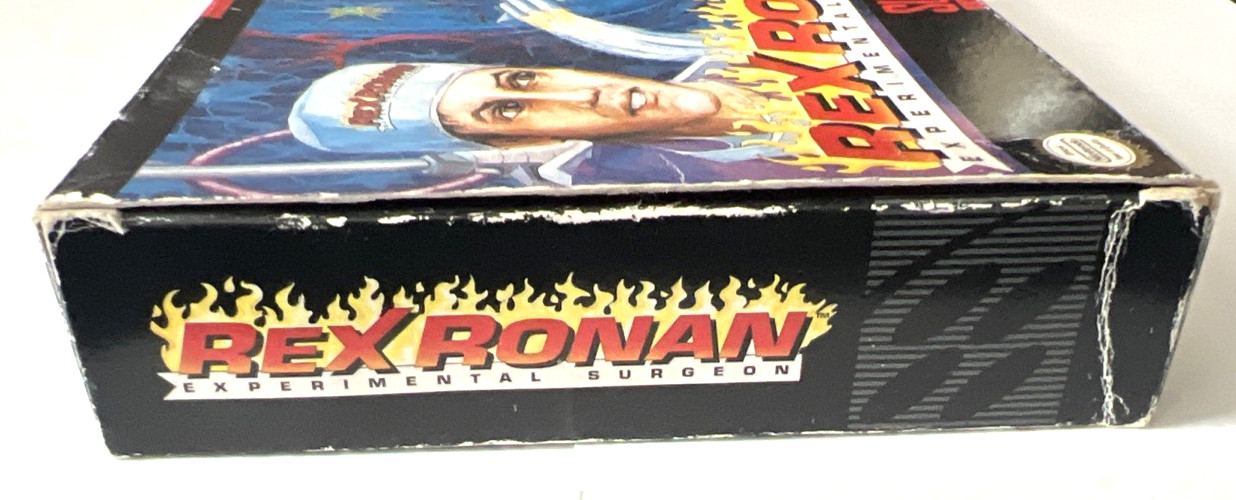 Rex Ronan Experimental Surgeon SNES Super Nintendo Complete CIB Tested