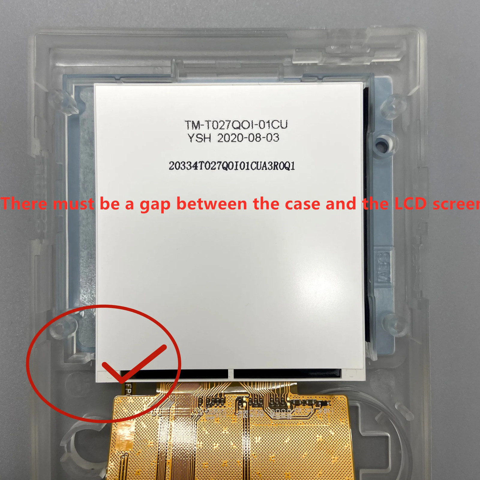 2.6” IPS High Brightness LCD Screen For Nintendo Gameboy LIGHT GBL /GBP Console