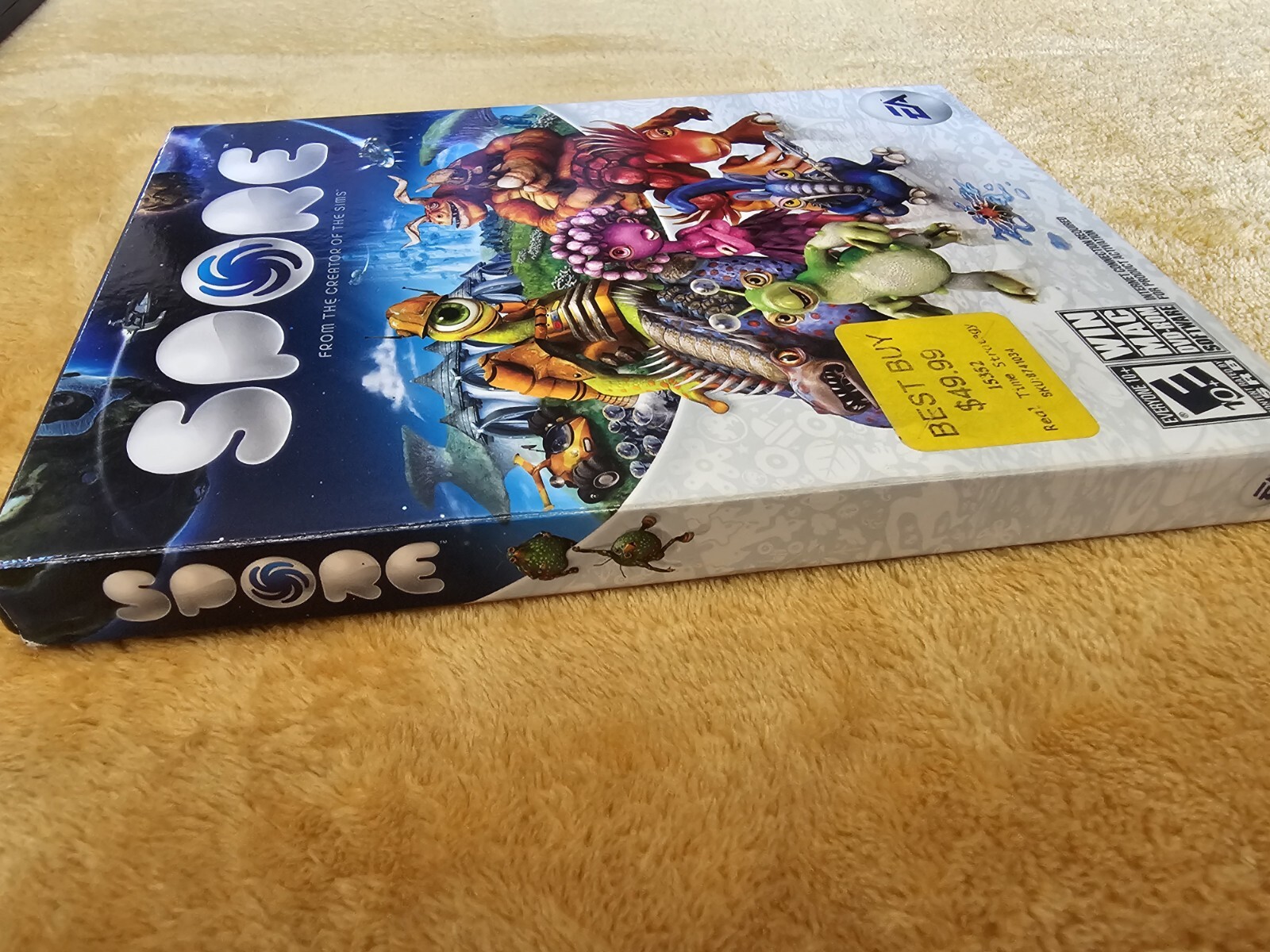 Spore Game Lot Creature Creator And Base Game – PC/Mac
