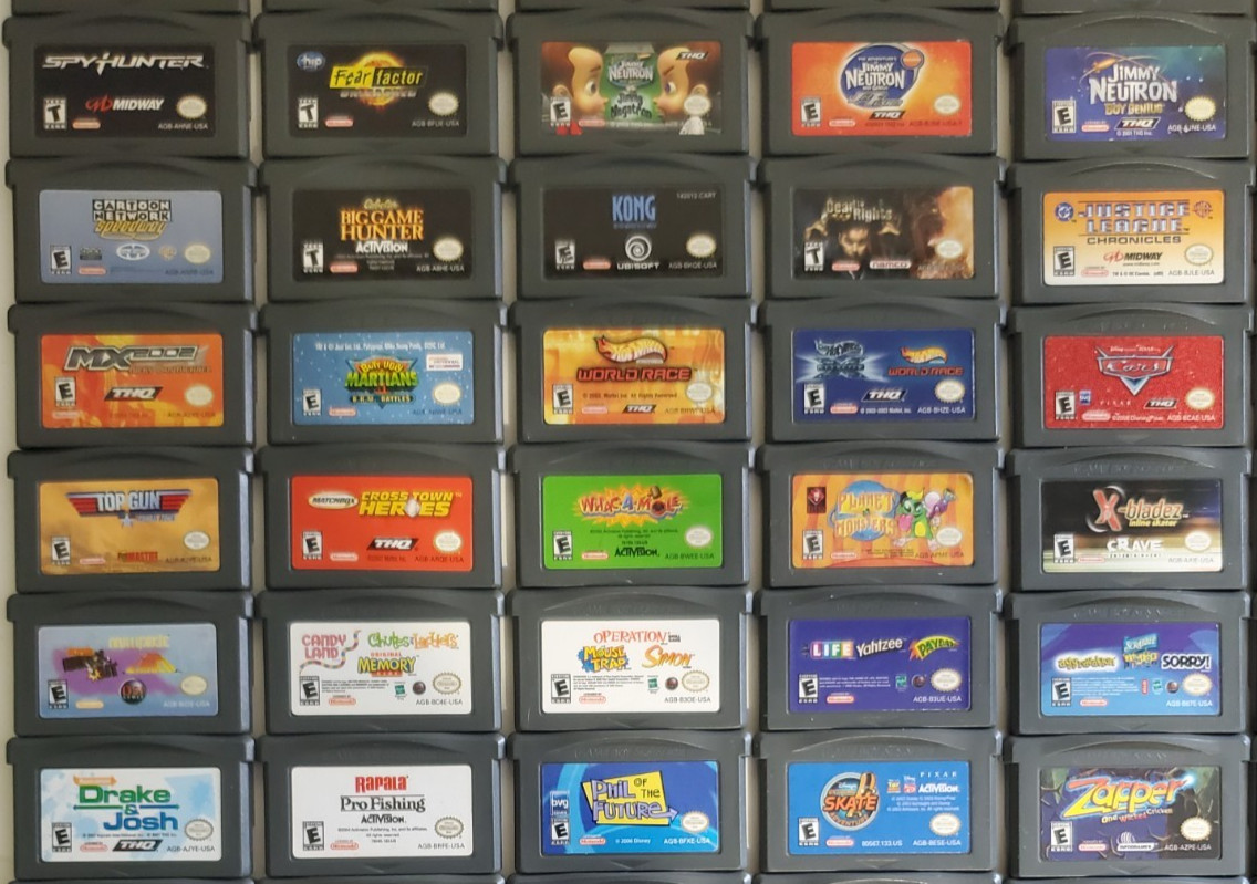 Nintendo Game Boy Advance Games GBA Lot You Pick & Choose! *Updated 3/11* Tested