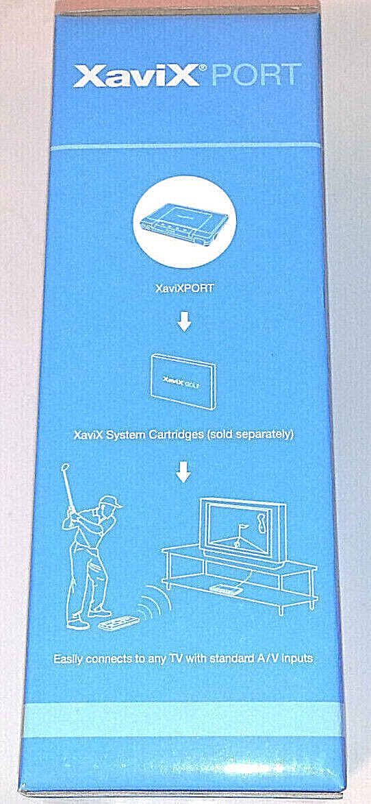 XaviXPORT Interactive Video Game Console Model PT1-1002 – NEW!!