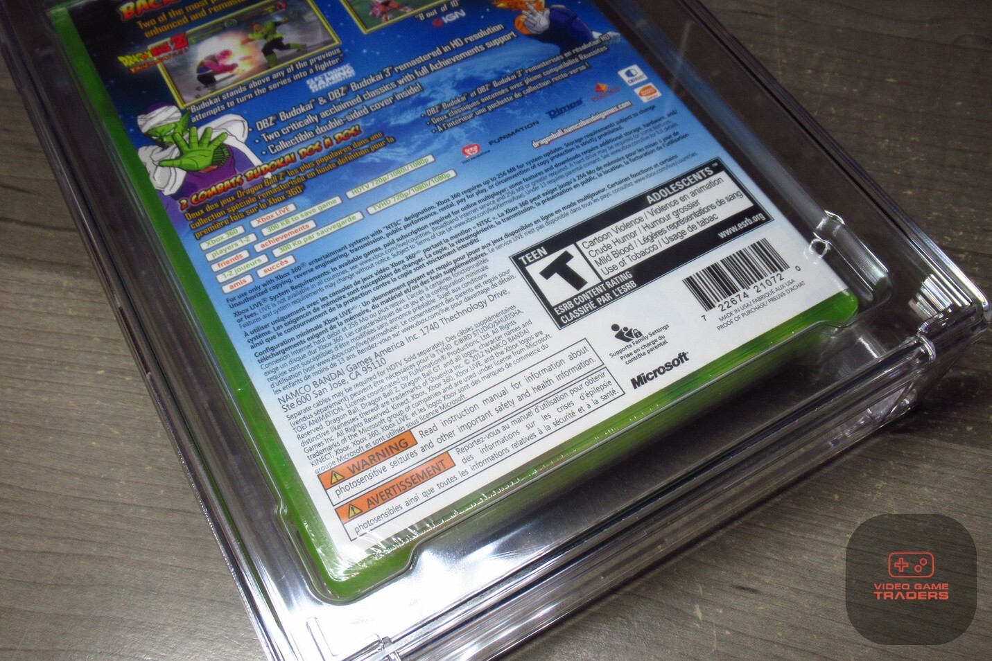 CGC 9.6 A++ – Dragon Ball Z: Budokai HD Collection (Xbox 360 2013) NEW!