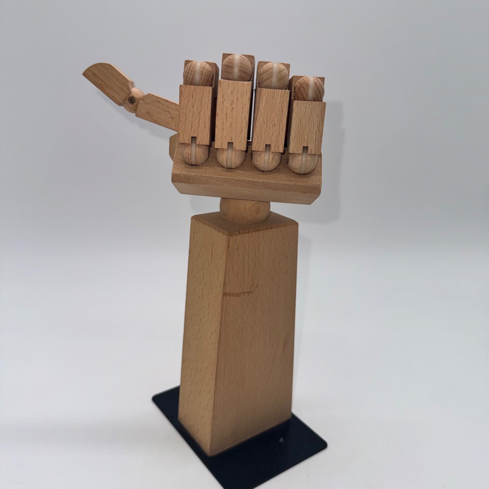 Ikea LANESPELARE LÅNESPELARE Accessories Stand Moveable Hand, Solid Wood