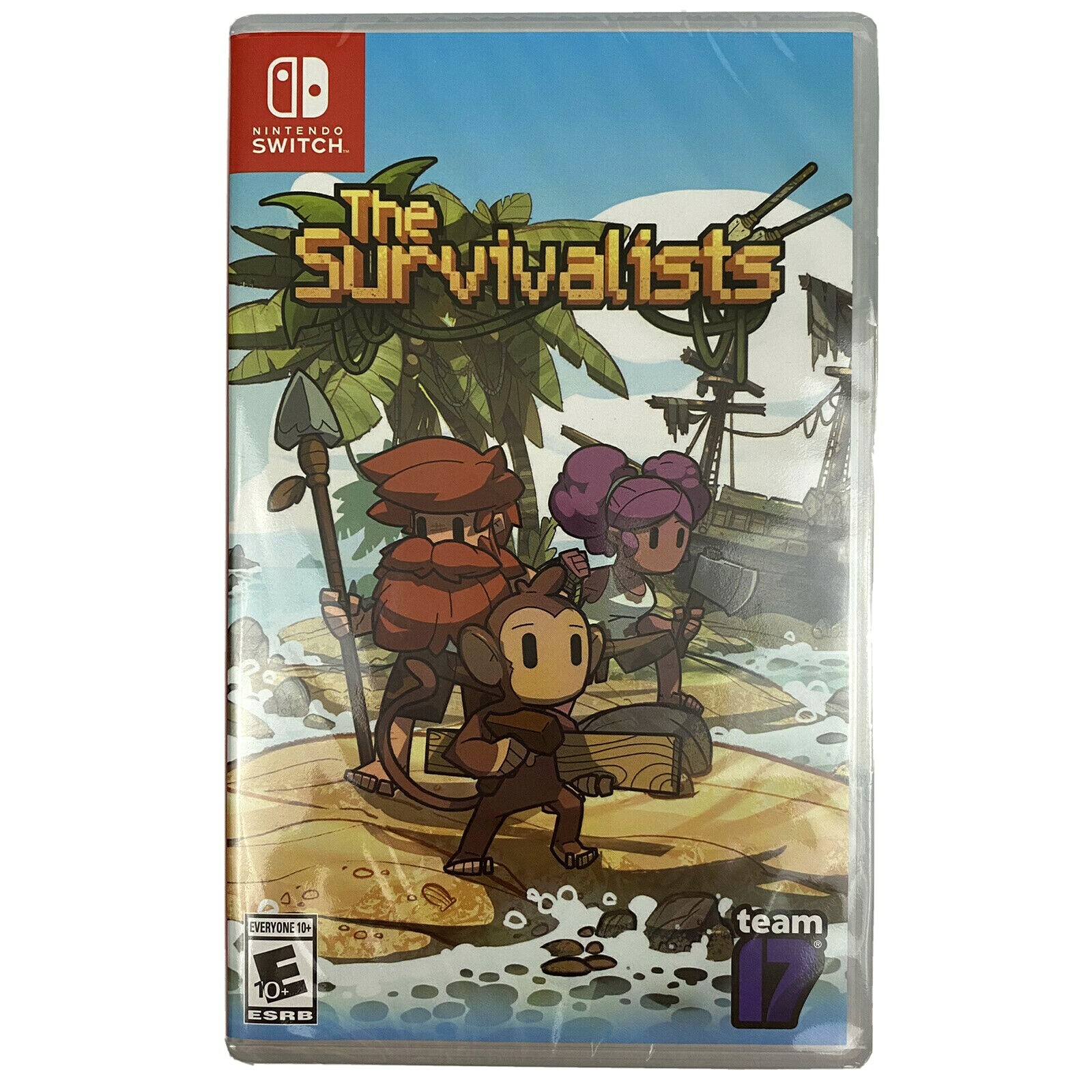 The Survivalists (Nintendo Switch, 2020) Craft Food Weapons Tools Structures NEW