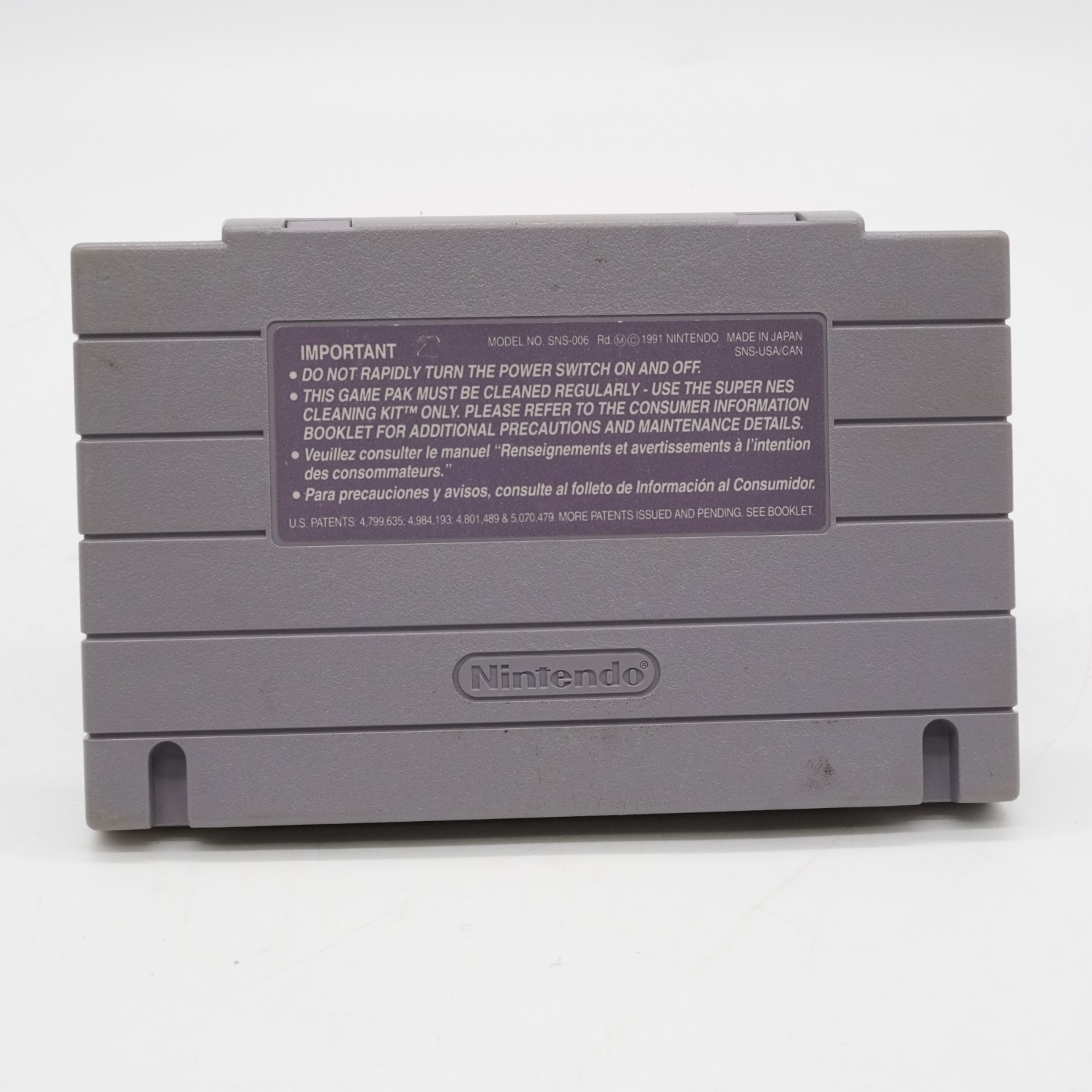 Vintage Street Fighter II 2 Super Nintendo SNES Authentic Original Game Capcom