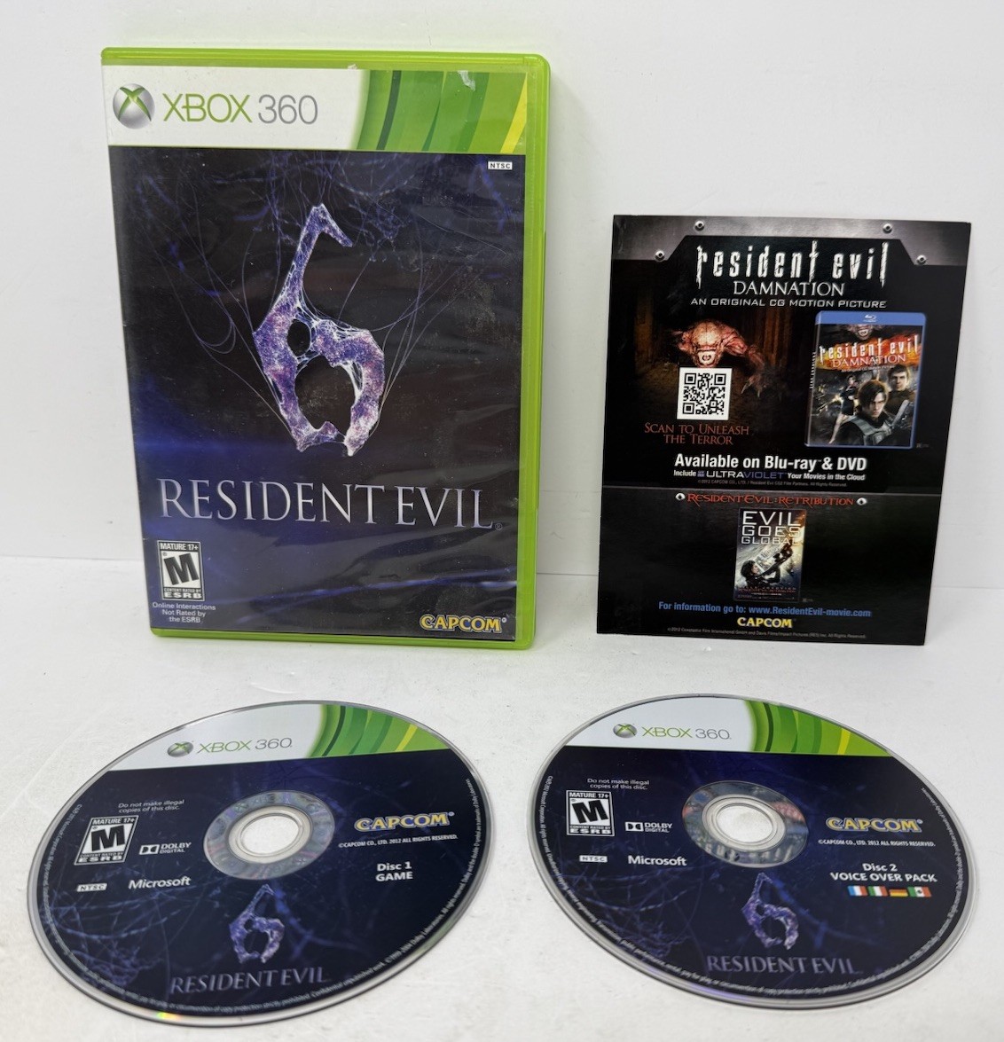 Resident Evil 6 (Microsoft Xbox 360, 2012)