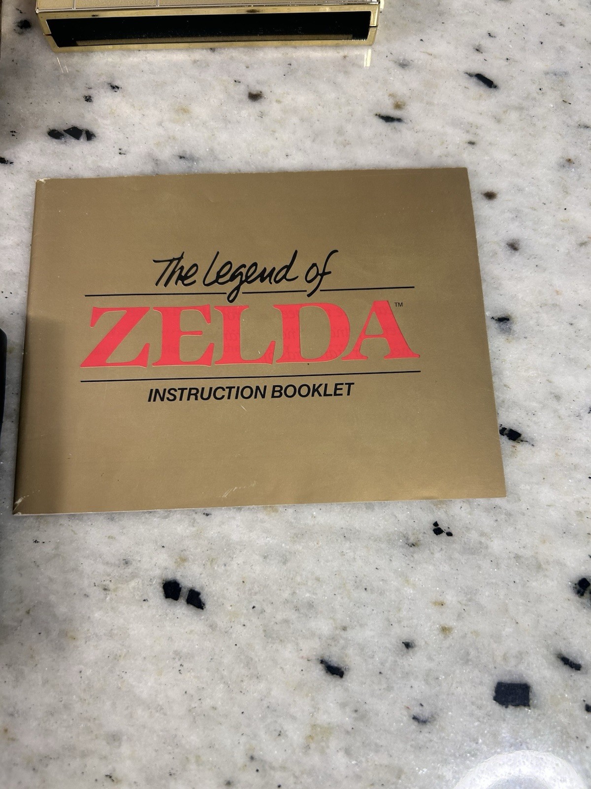 The Legend of Zelda Gold NES CIB Complete in Box w/ Manual & Sleeve 5screw