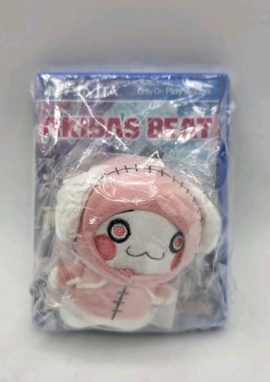 Akiba’s Beat Bonus Edition PS VITA Playstation New Sealed Rare Plush