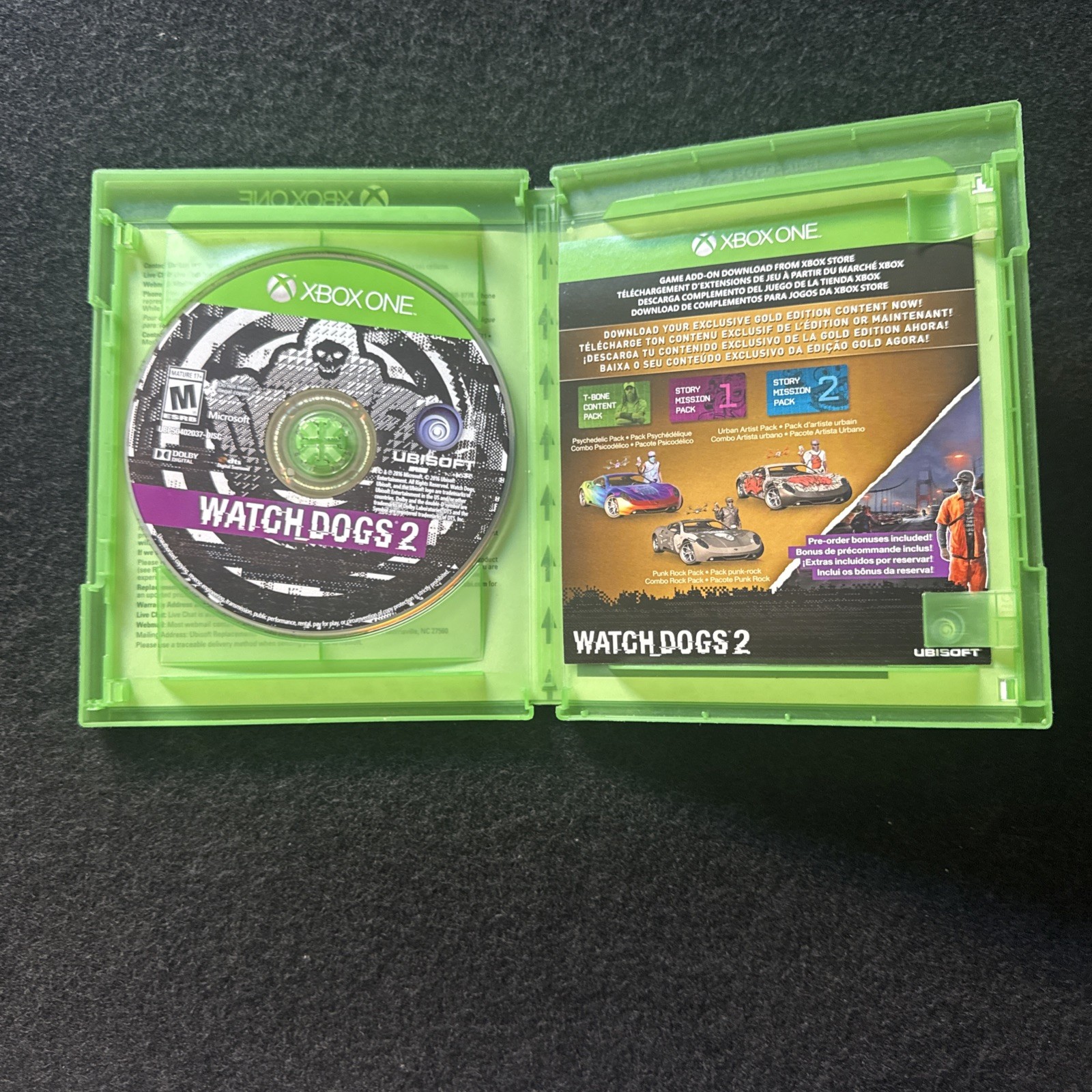 Watch Dogs 2 Gold Edition Xbox One, Season Pass, Zodiac Killer Mission