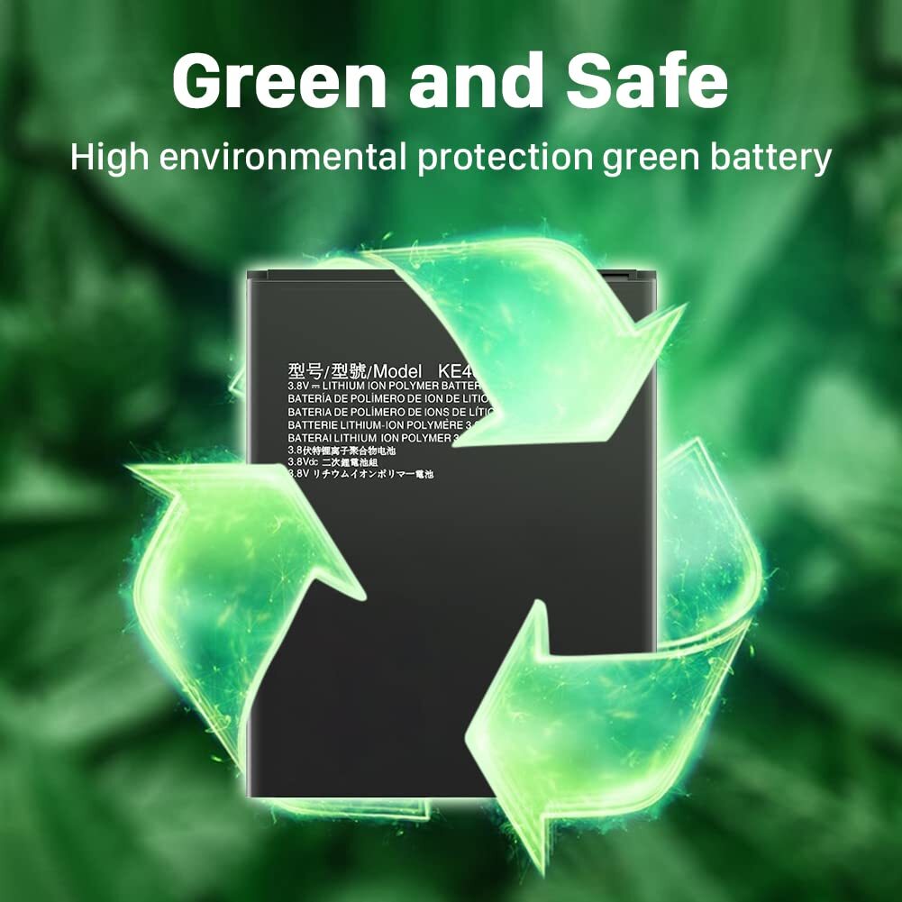 New 4000mAh KE40 Battery for Motorola Moto E6 XT2005 XT2005-3 XT2005-4 XT2005DL