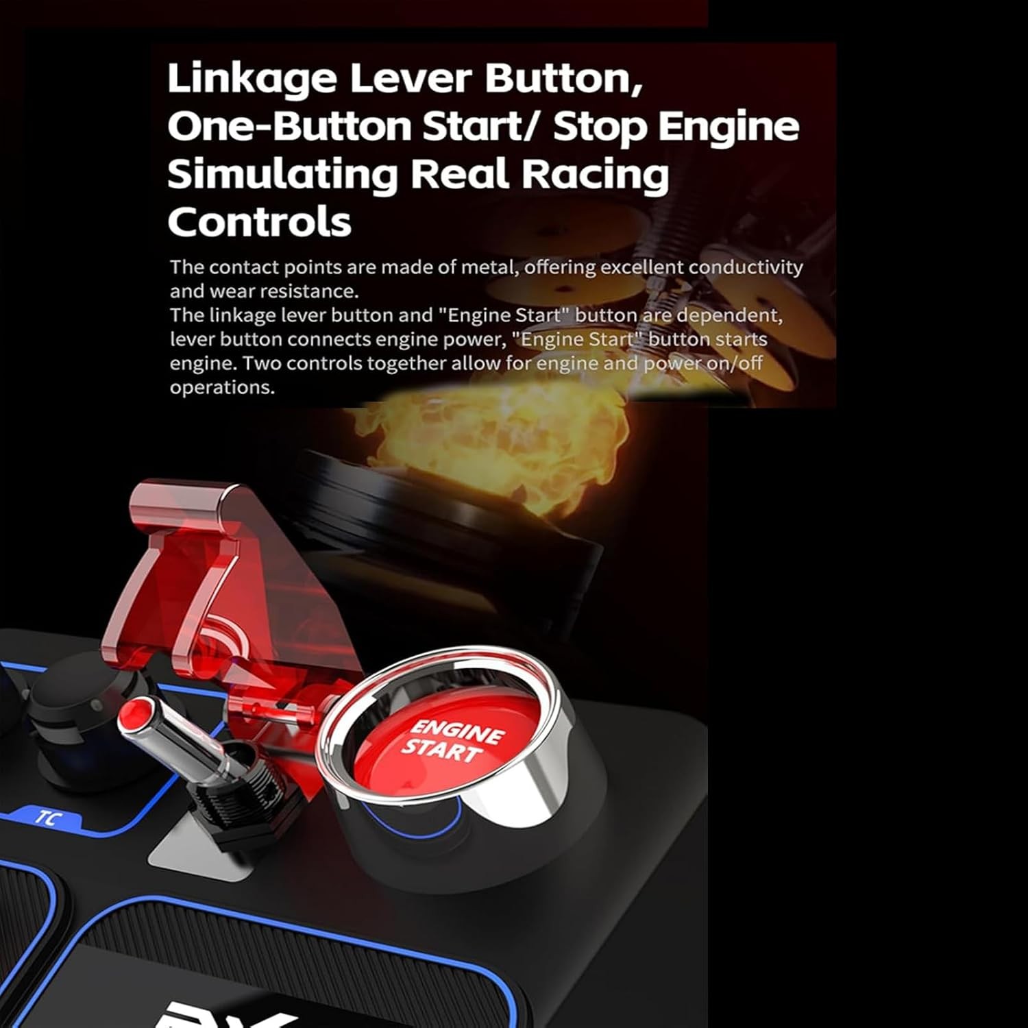 PXN CB1 Racing Button Box 30 Programmable Keys