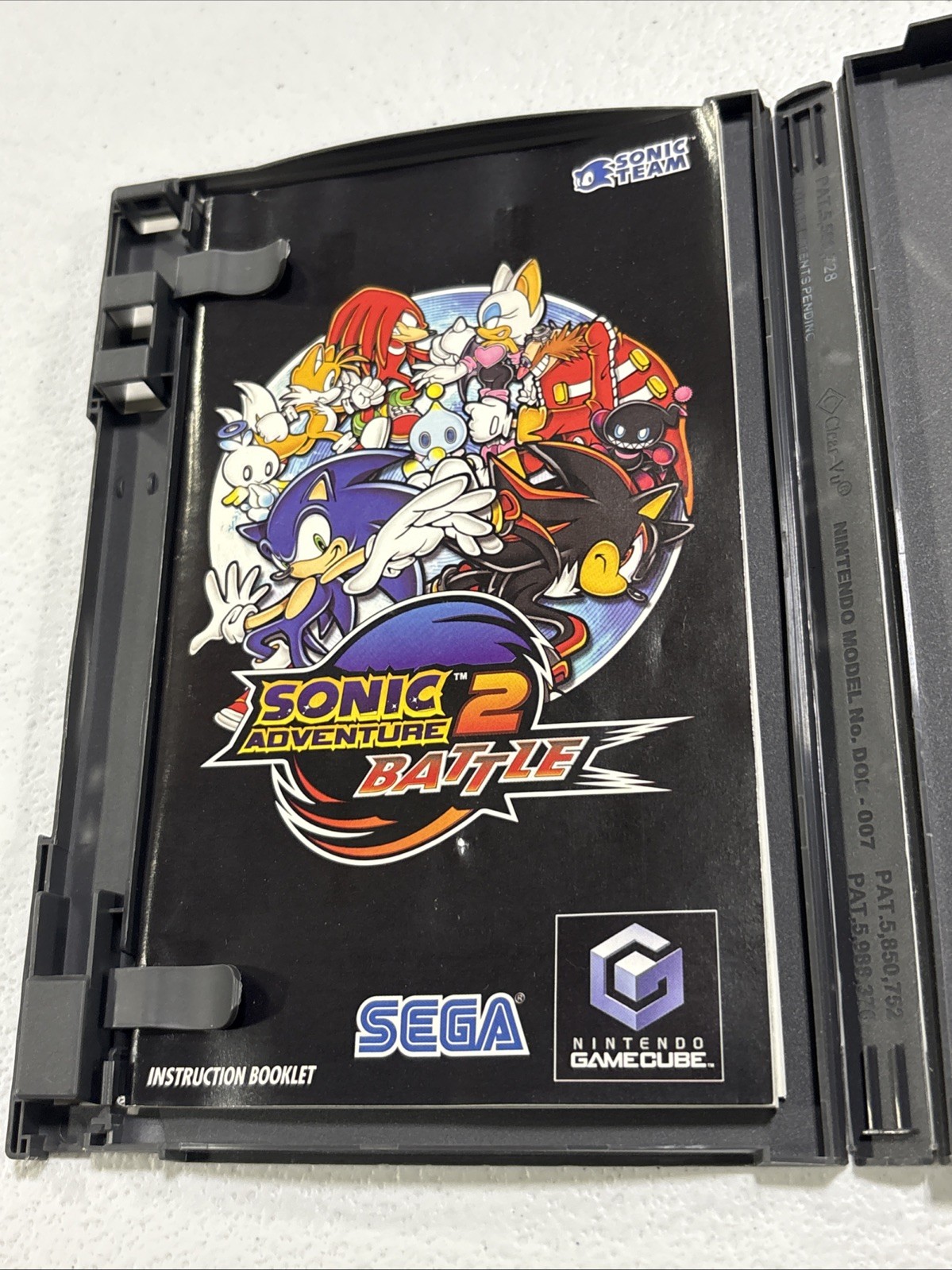 Sonic Adventure 2 Battle Nintendo GameCube Case Only No Game