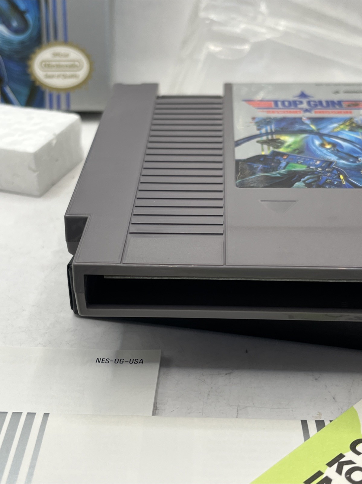 Top Gun: The Second Mission Nintendo NES, 1989 Complete In Box