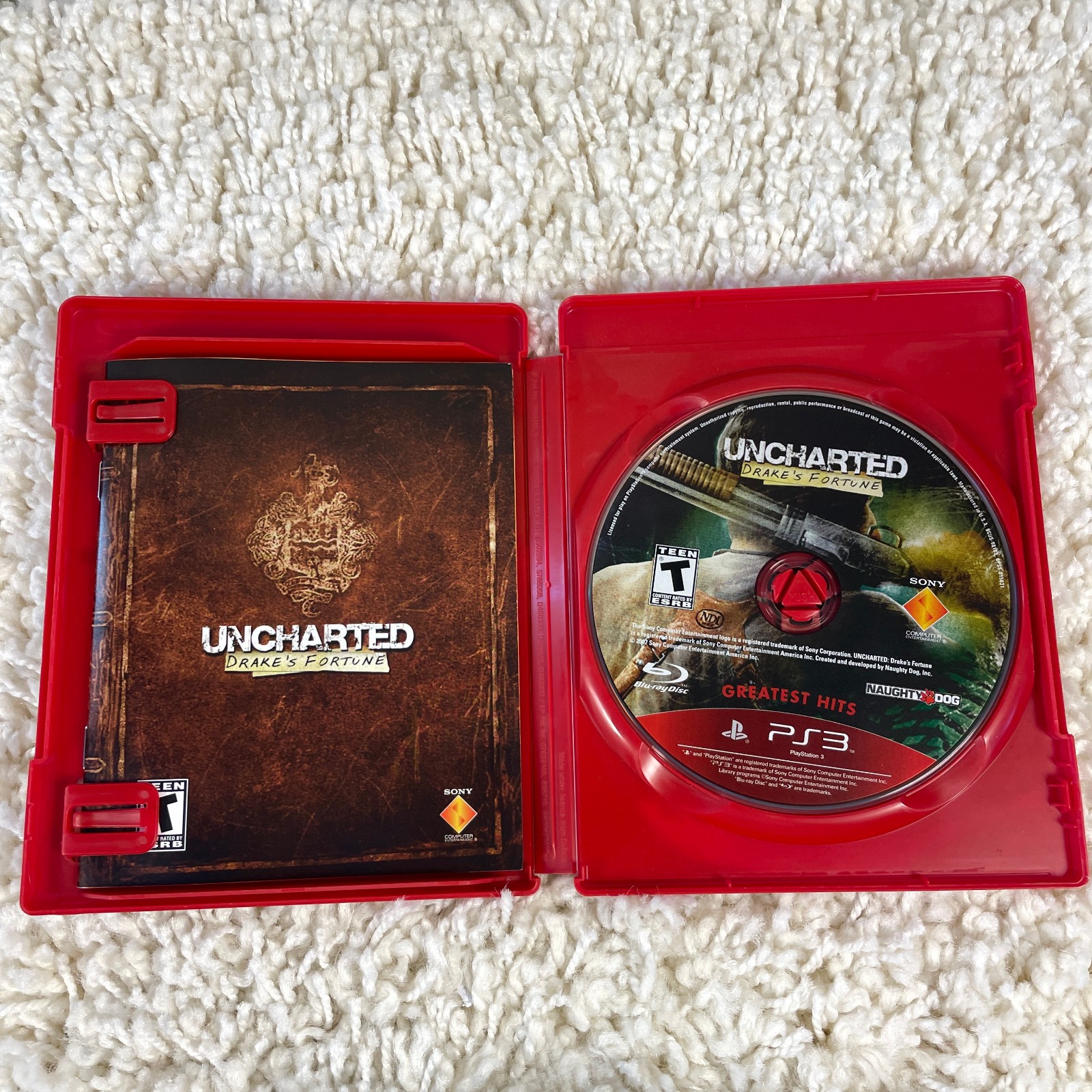 Uncharted 1 2 3 Trilogy 3 Game Lot (Sony PlayStation 3) PS3 CIB Complete in Box
