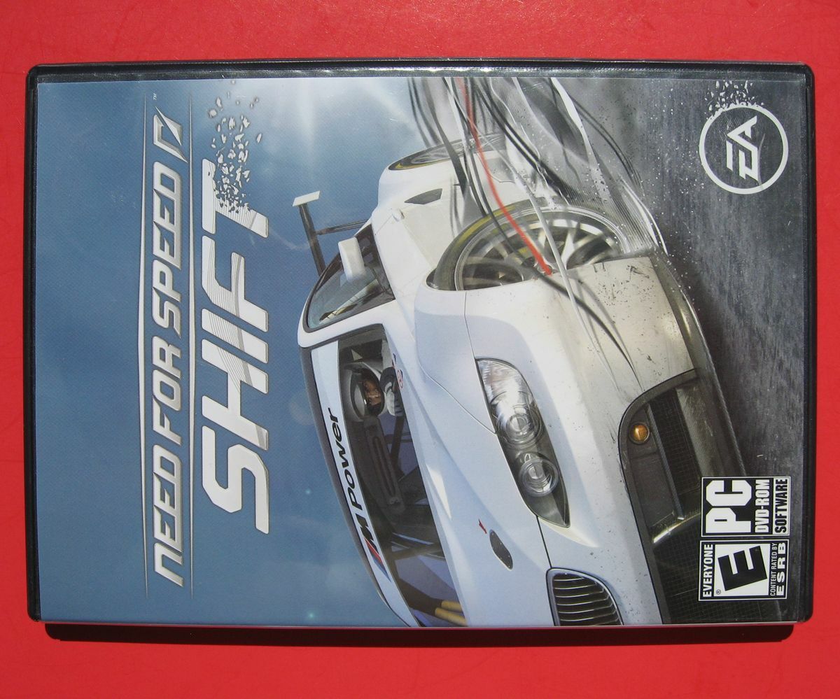 Original 2009 Need for Speed “Shift” for PC- Complete USA Retail Edition *Mint*