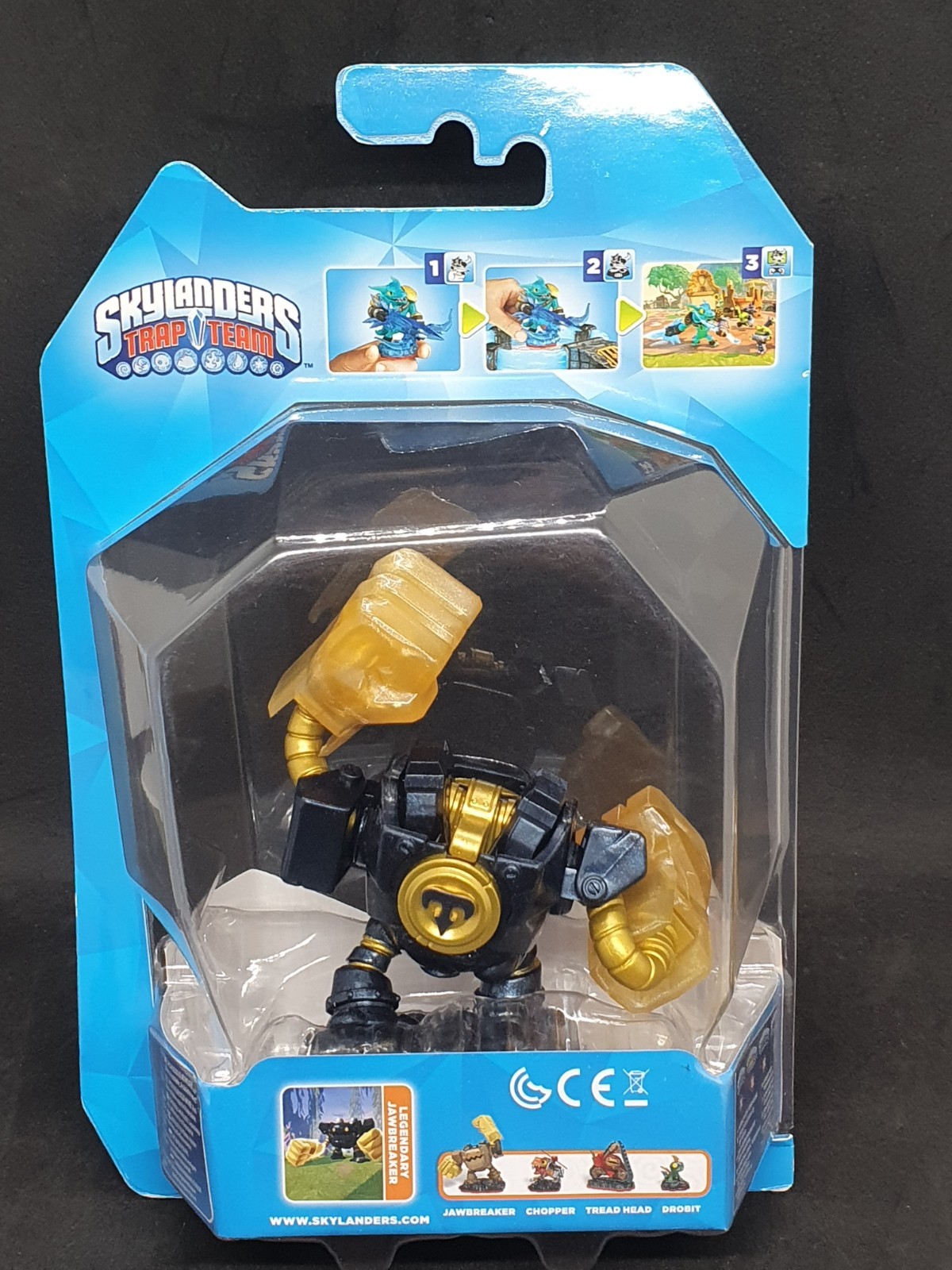 Skylanders Trap Team Legendary Jawbreaker Pack New Sealed EARTH Trap Master NiB