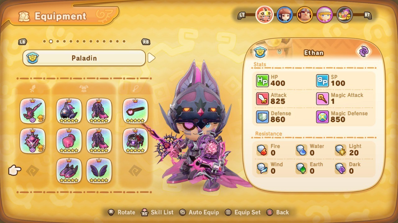 Fantasy Life I: Apocalypse Legendary Set 120% drop rate The Girl Who Steals Time
