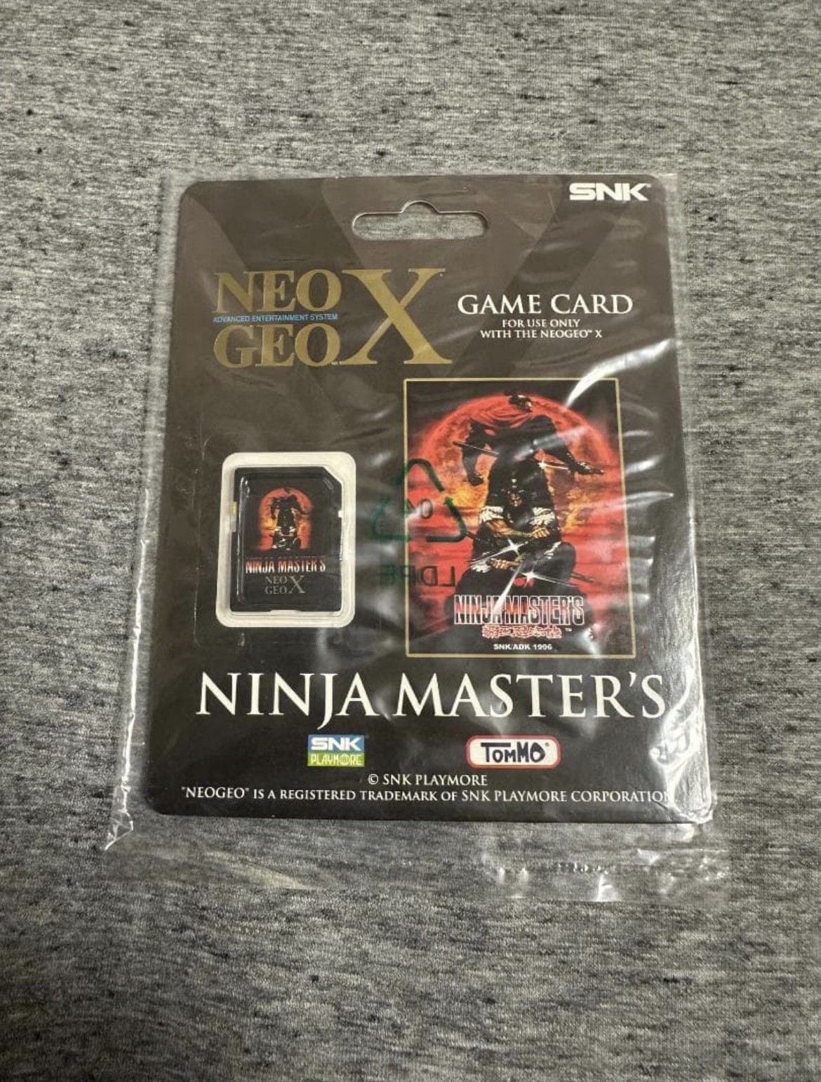 SNK NEOGEO X Gold Entertainment System Limited Edition CIB w/ Ninja Master’s