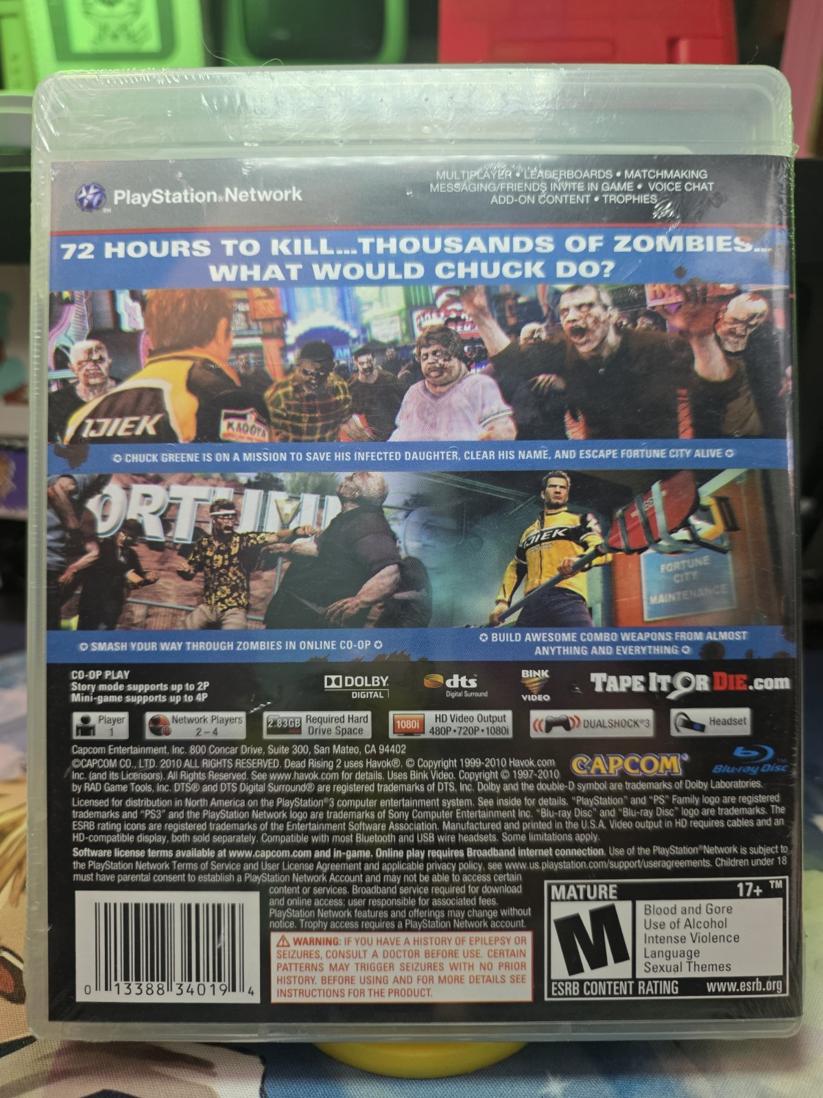 Video Game PS3 Dead Rising 2 Black Label NEW SEALED