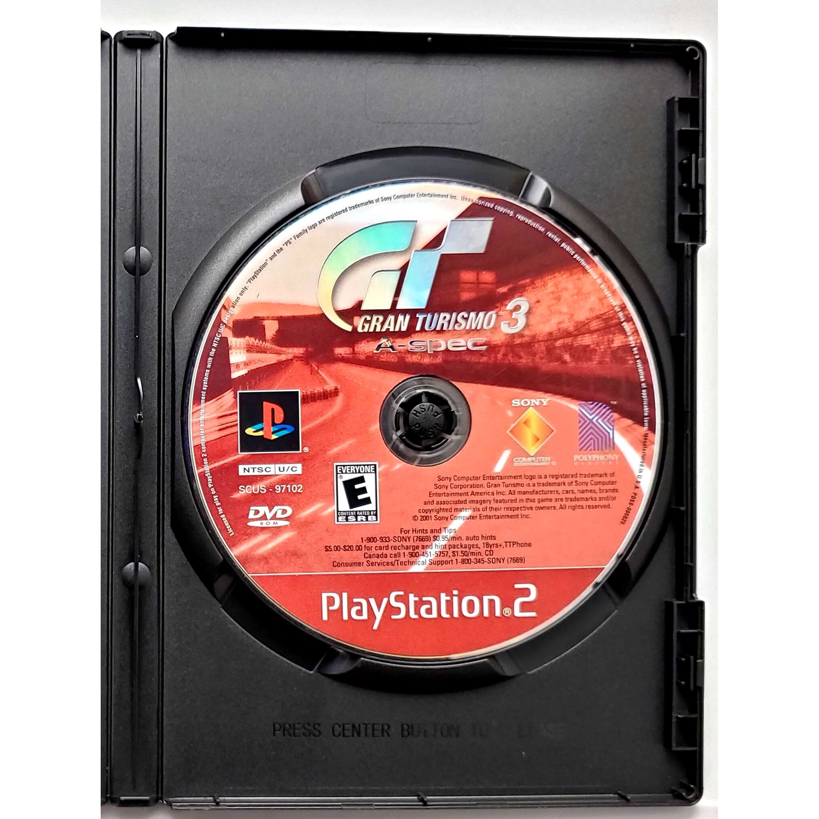 Gran Turismo 3 – Sony Playstation 2 Pristine Authentic 180 Day Guarantee PS2