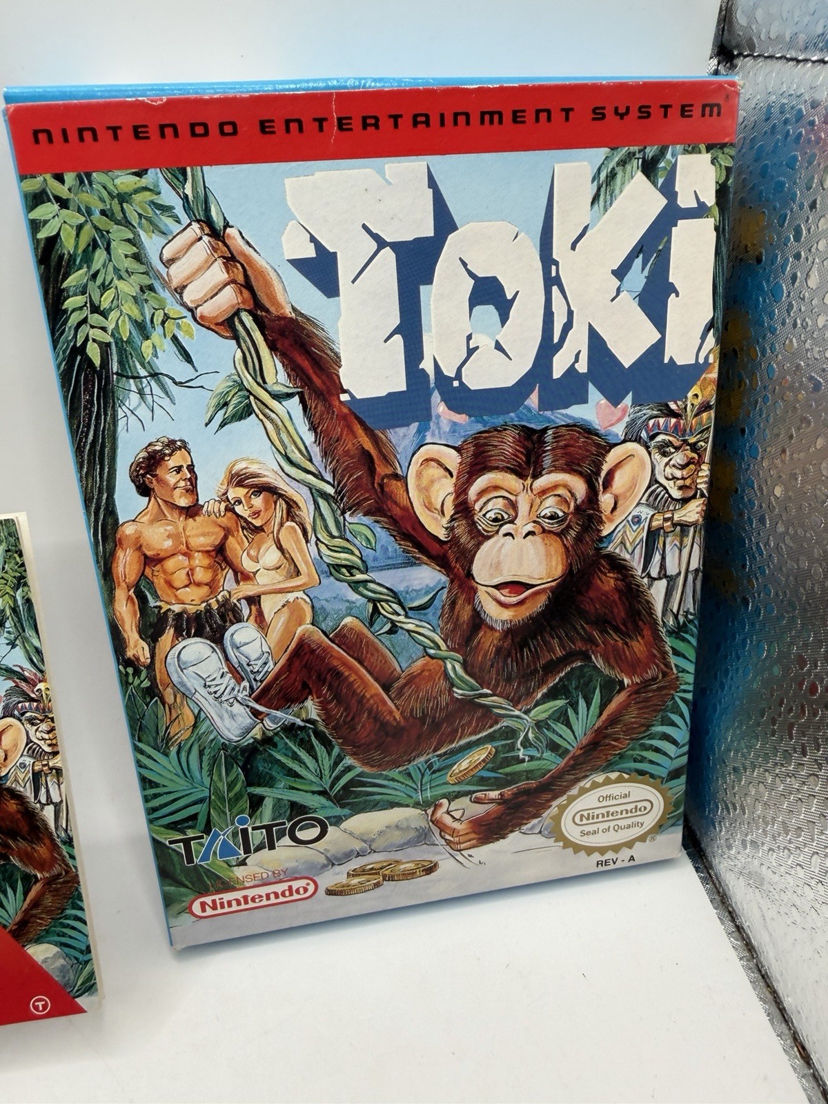 Nintendo NES Toki CIB Very Good Condition Collectors Quality Fast Shipping