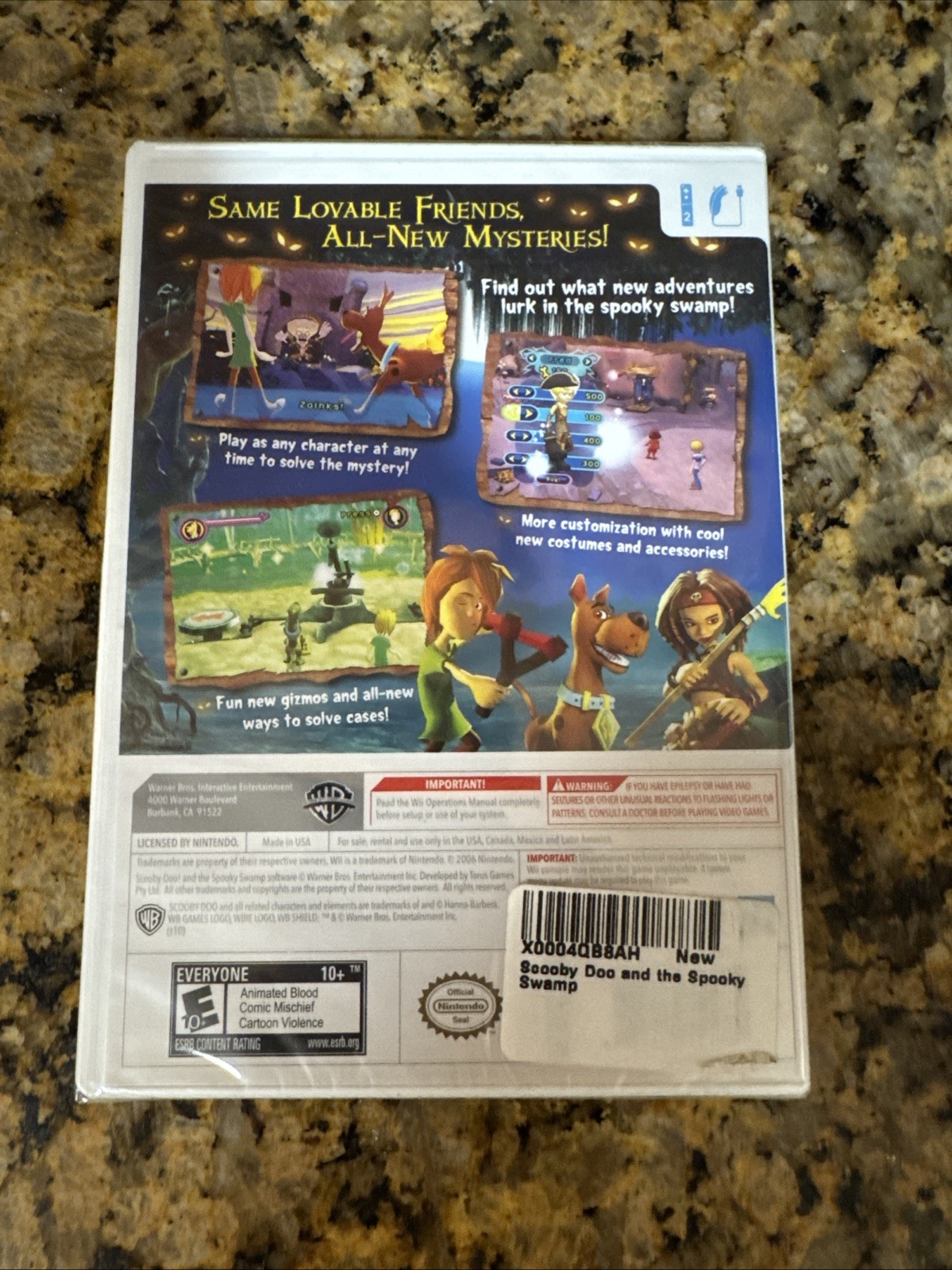 Scooby-Doo and the Spooky Swamp (Nintendo Wii, 2010) New/Sealed