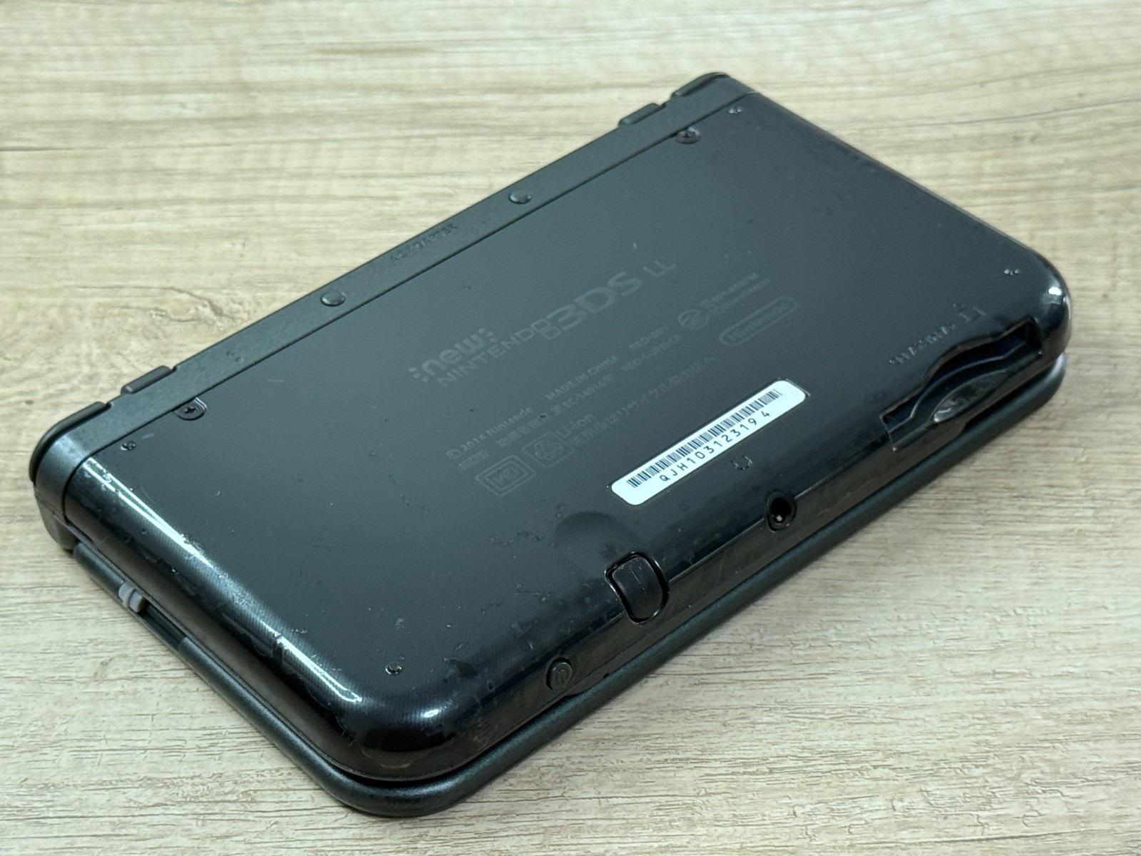 IPS Nintendo New 3DS XL Metallic Black Console IPS Top Tested Japan D8748