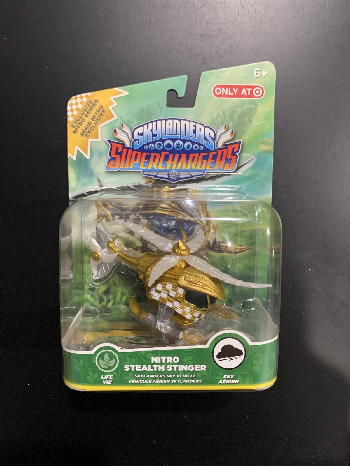 Skylanders SuperChargers Nitro Stealth Stinger Vehicle New Sealed