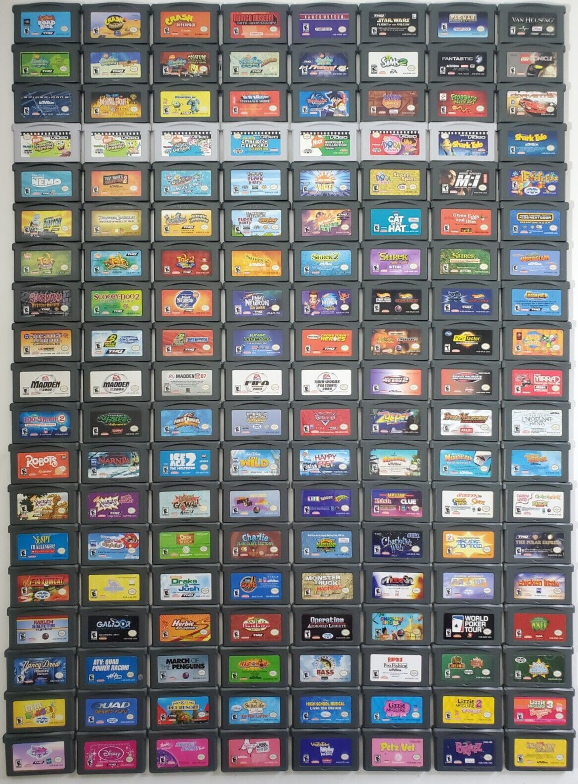 Nintendo Game Boy Advance Games GBA Lot You Pick & Choose! *Updated 3/11* Tested