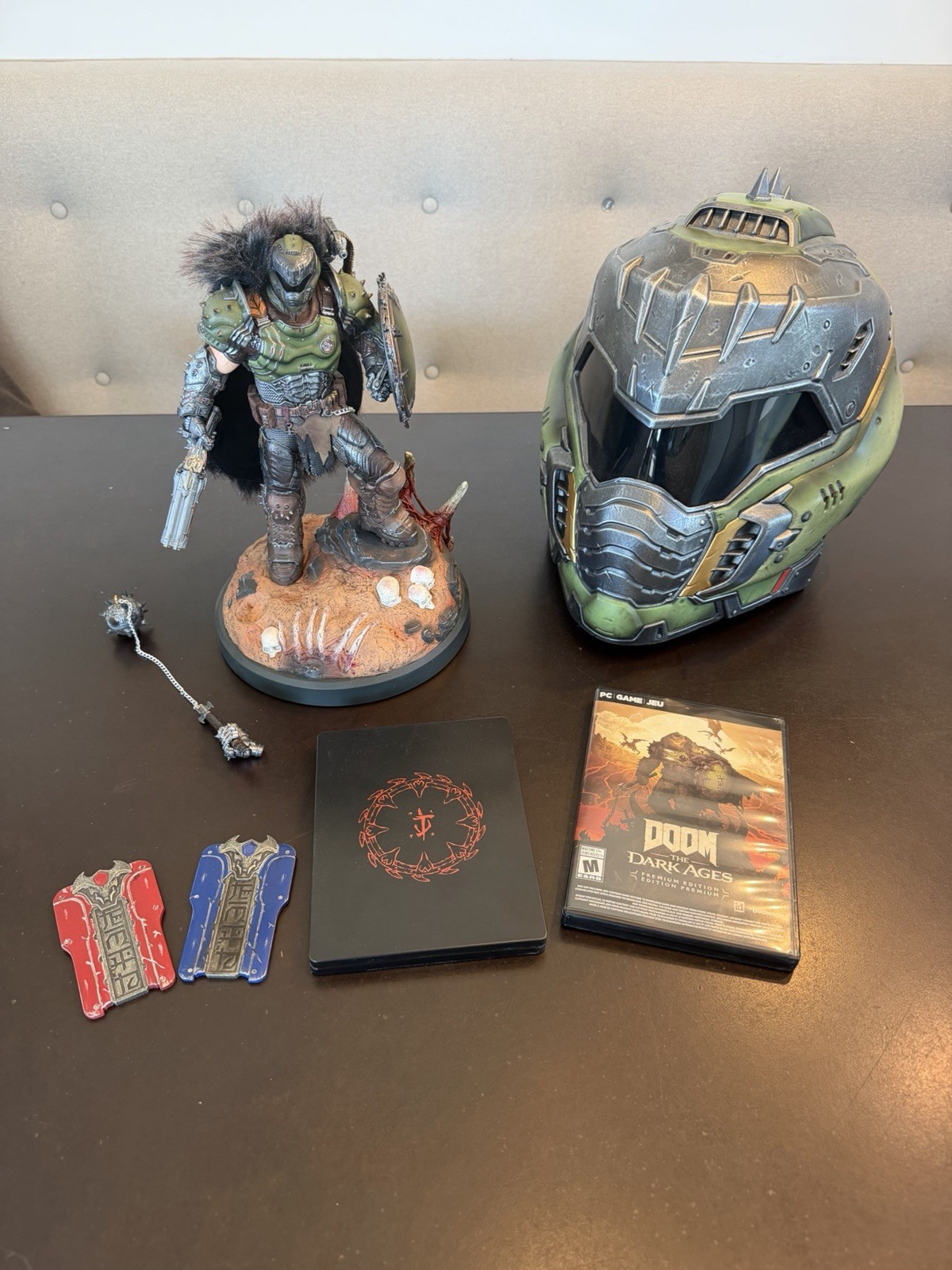 Doom Dark Ages Collectors Edition and Helmet(Game Not Included)