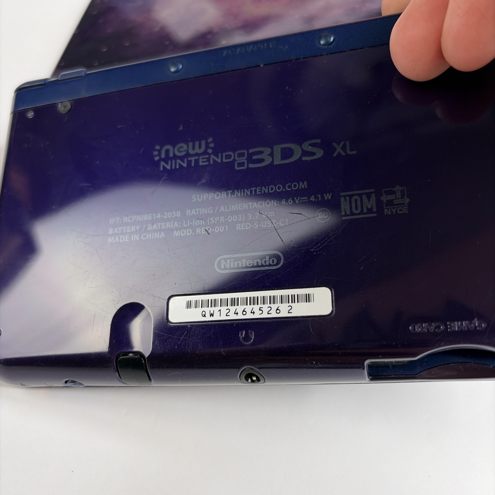 New Nintendo 3DS XL Galaxy Console US Model Tested! W Charger Stylus