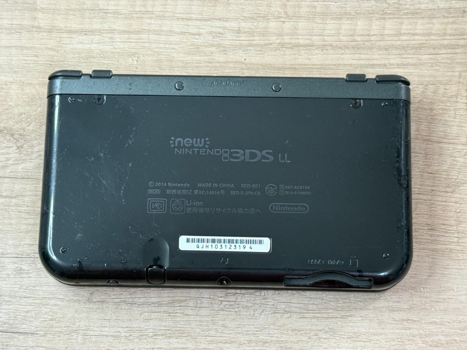 IPS Nintendo New 3DS XL Metallic Black Console IPS Top Tested Japan D8748