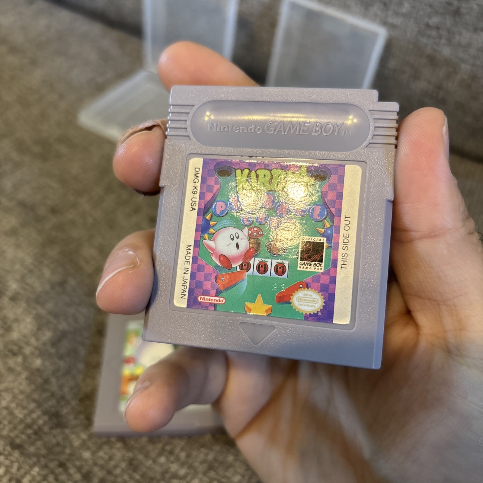 Kirby’s Dream Land + Kirby’s Pinball Land – Nintendo Game Boy Lot Of 2 Games