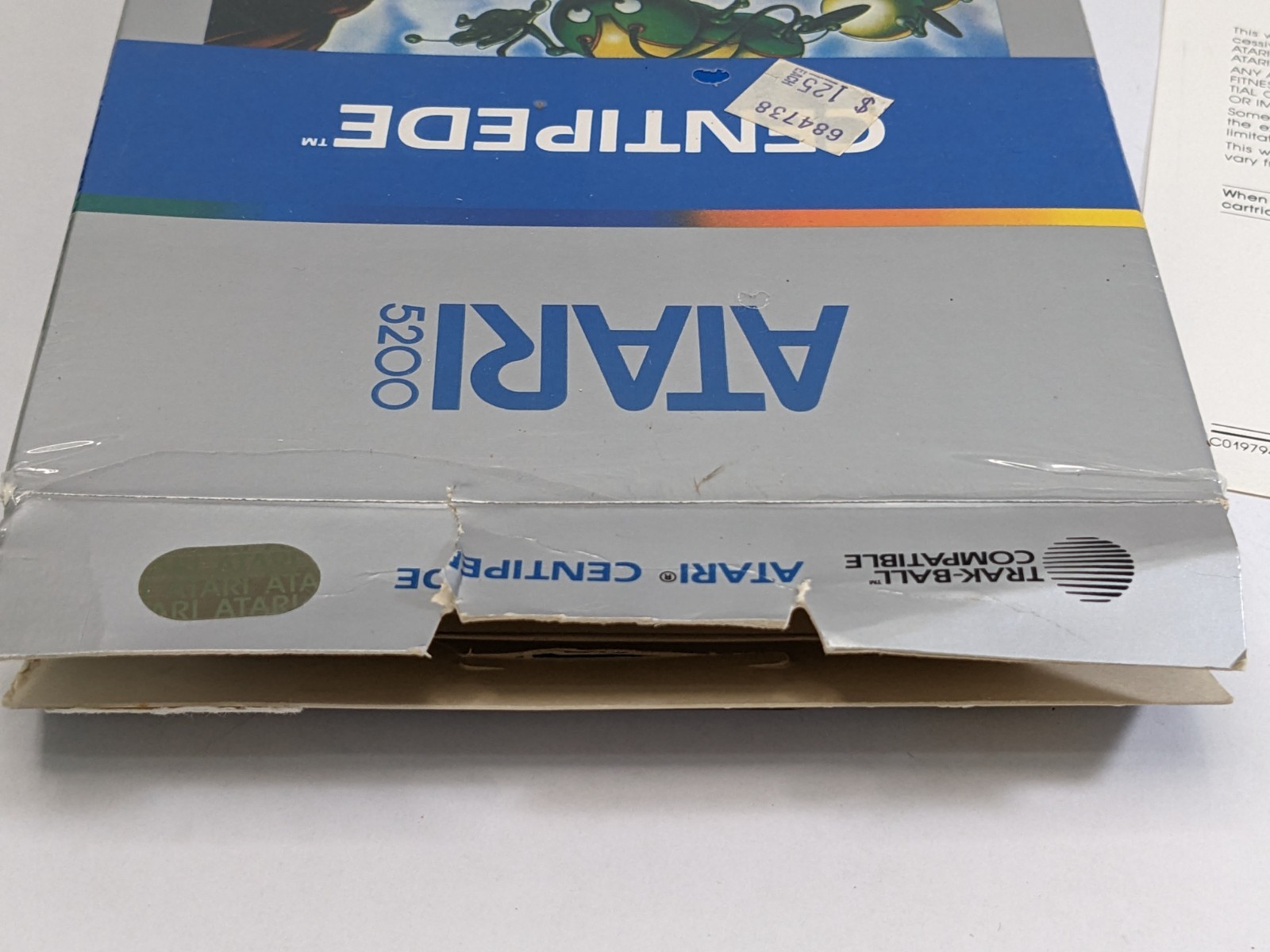 Centipede (Atari 5200, 1982) Complete In Box – Pristine Contents Vintage Retro