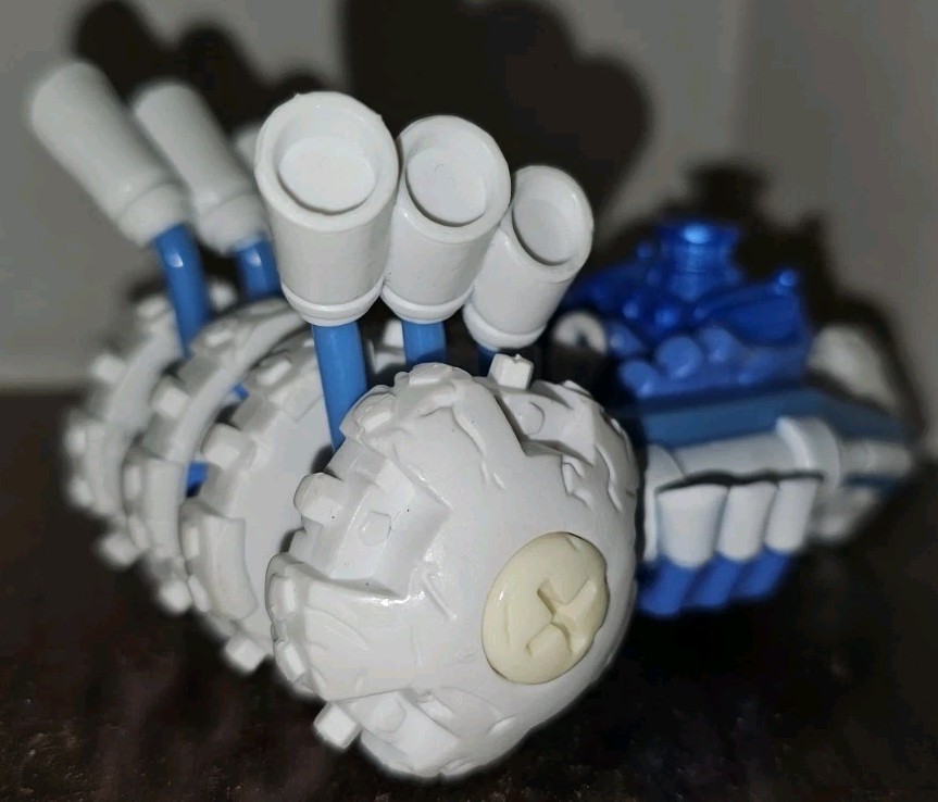 Skylanders SuperChargers Gold Rusher Power Blue Vehicle Switch Xbox One PS4 PS3