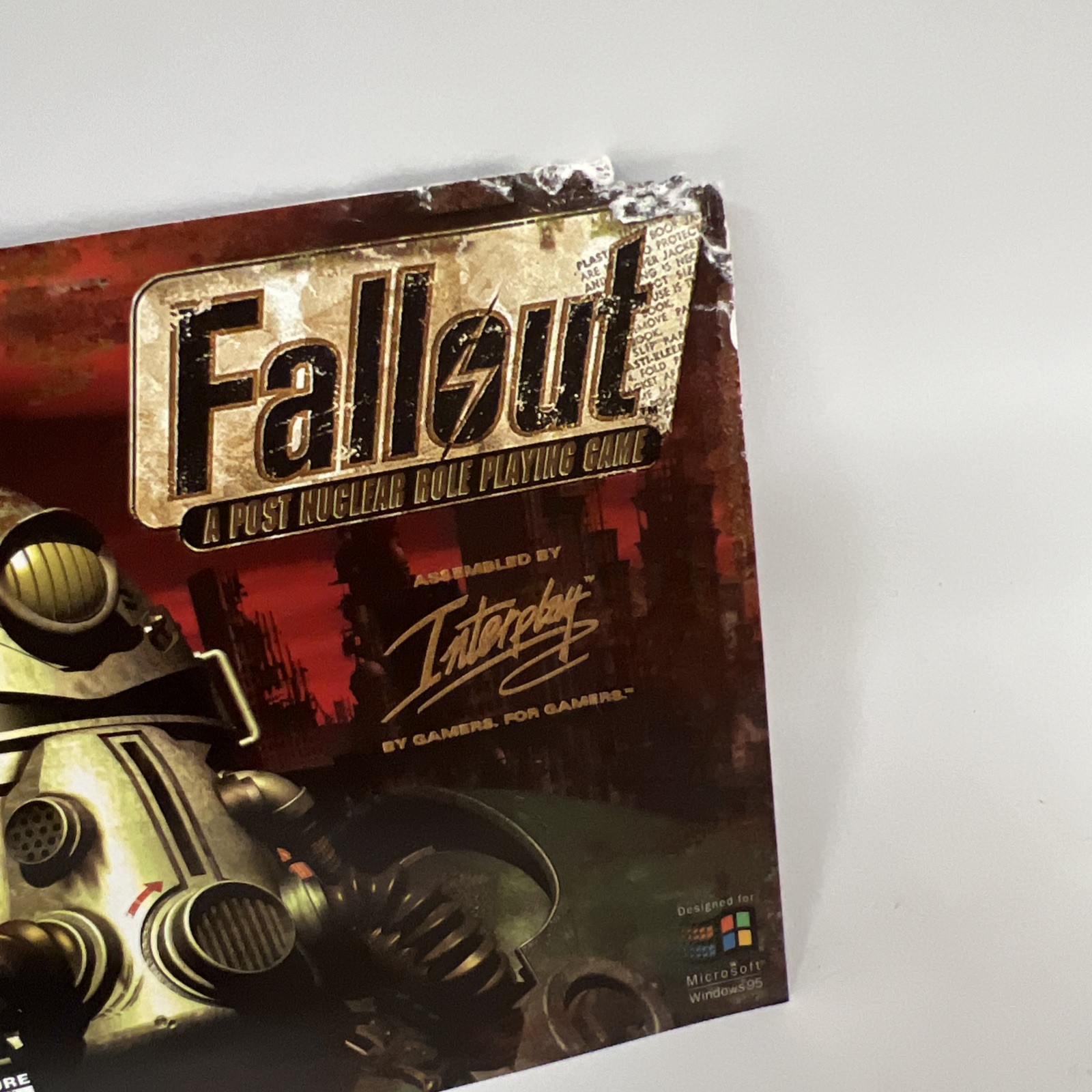 Fallout 1: A Post Nuclear Role Playing Game 1997 Interplay UNTESTED PARTS ONLY