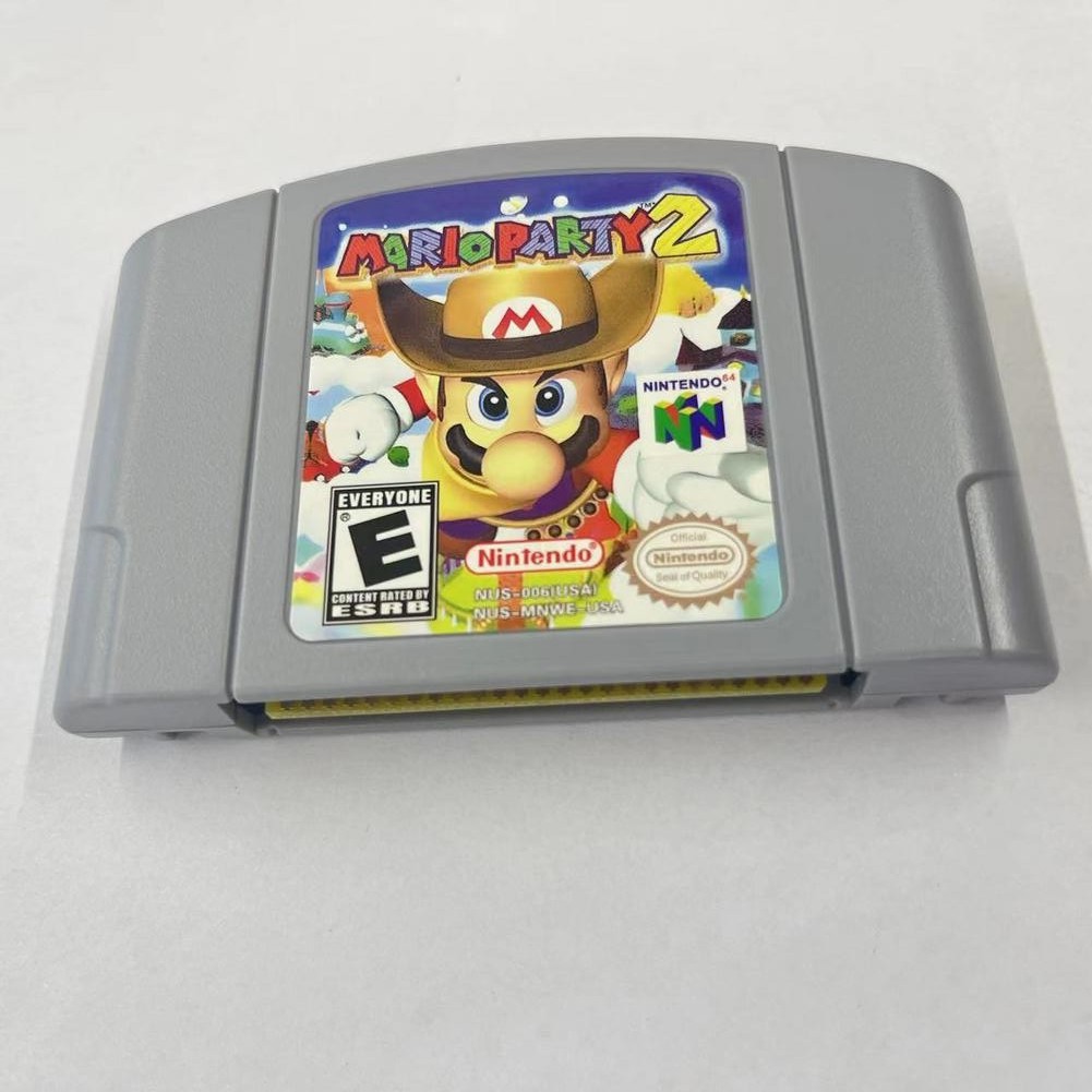 Mario Party 2 – Nintendo 64 (N64) In excellent condition Hard to find Near mint