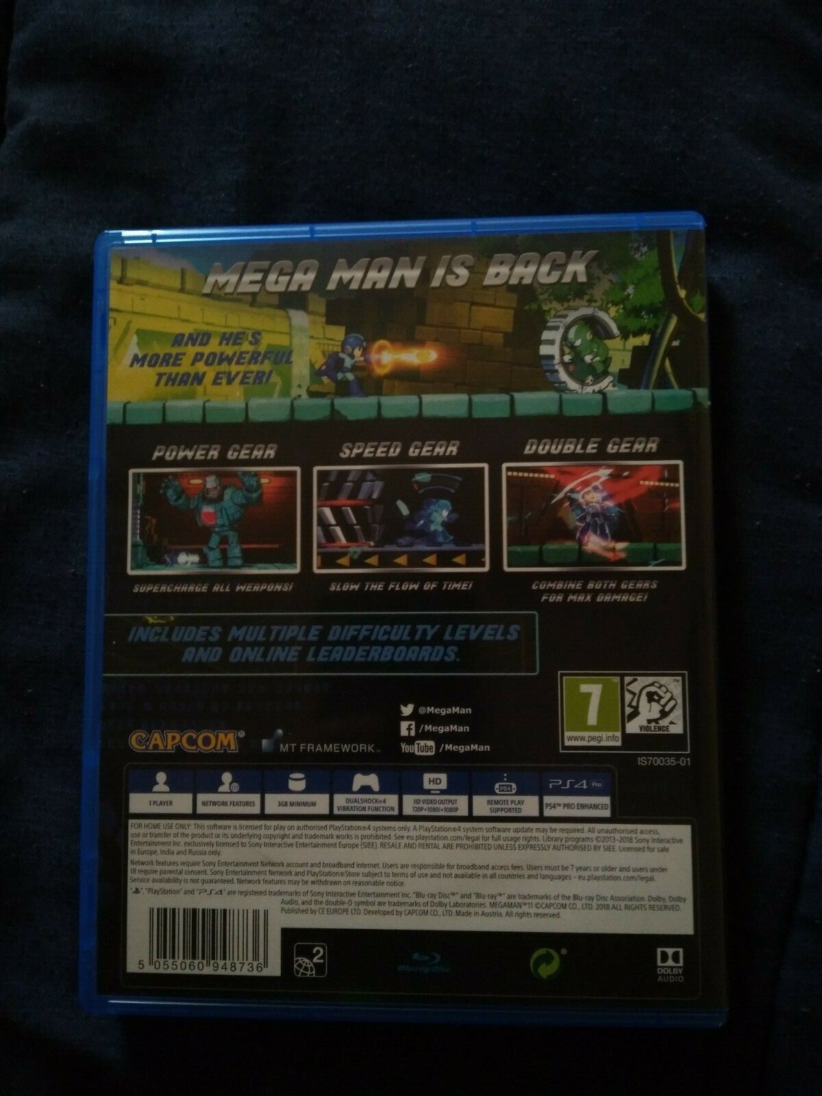 Mega Man 11 (PlayStation 4, 2018)