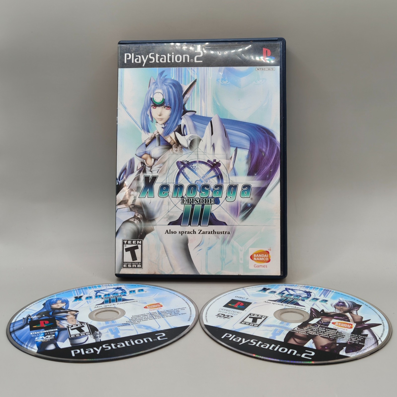 Xenosaga Episode III Sony PlayStation 2 PS2 No Manual UNTESTED SEE NOTES