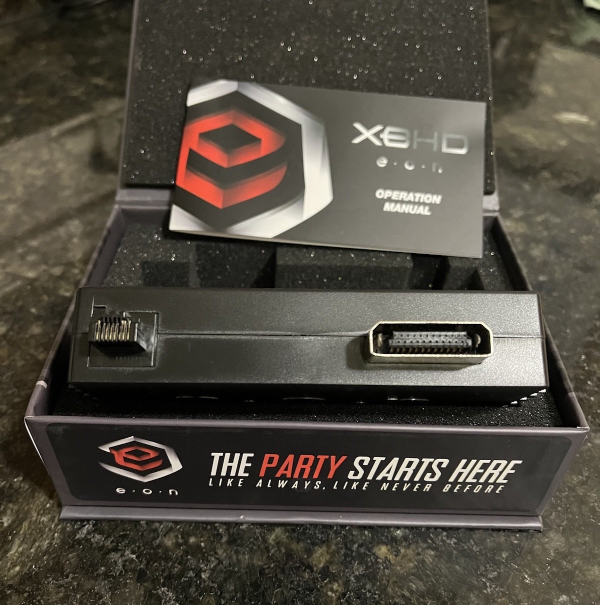Eon XBHD HDMI and LAN Party Adapter for Original Xbox Complete Excellent