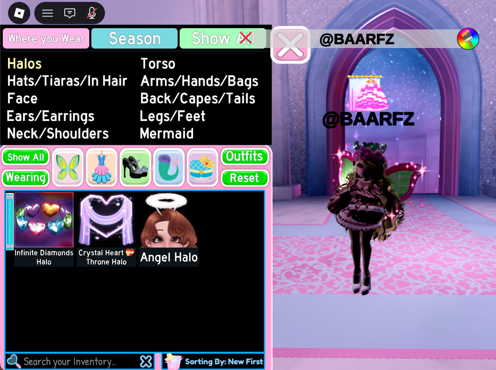 ROYALE HIGH HALO BUNDLE | INFINITE DIAMONDS & CRYSTAL HEART |