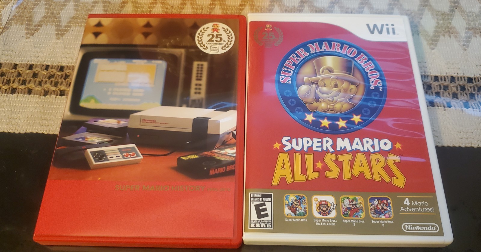 Super Mario All Stars 25th Anniversary Limited Edition for Wii w box protector