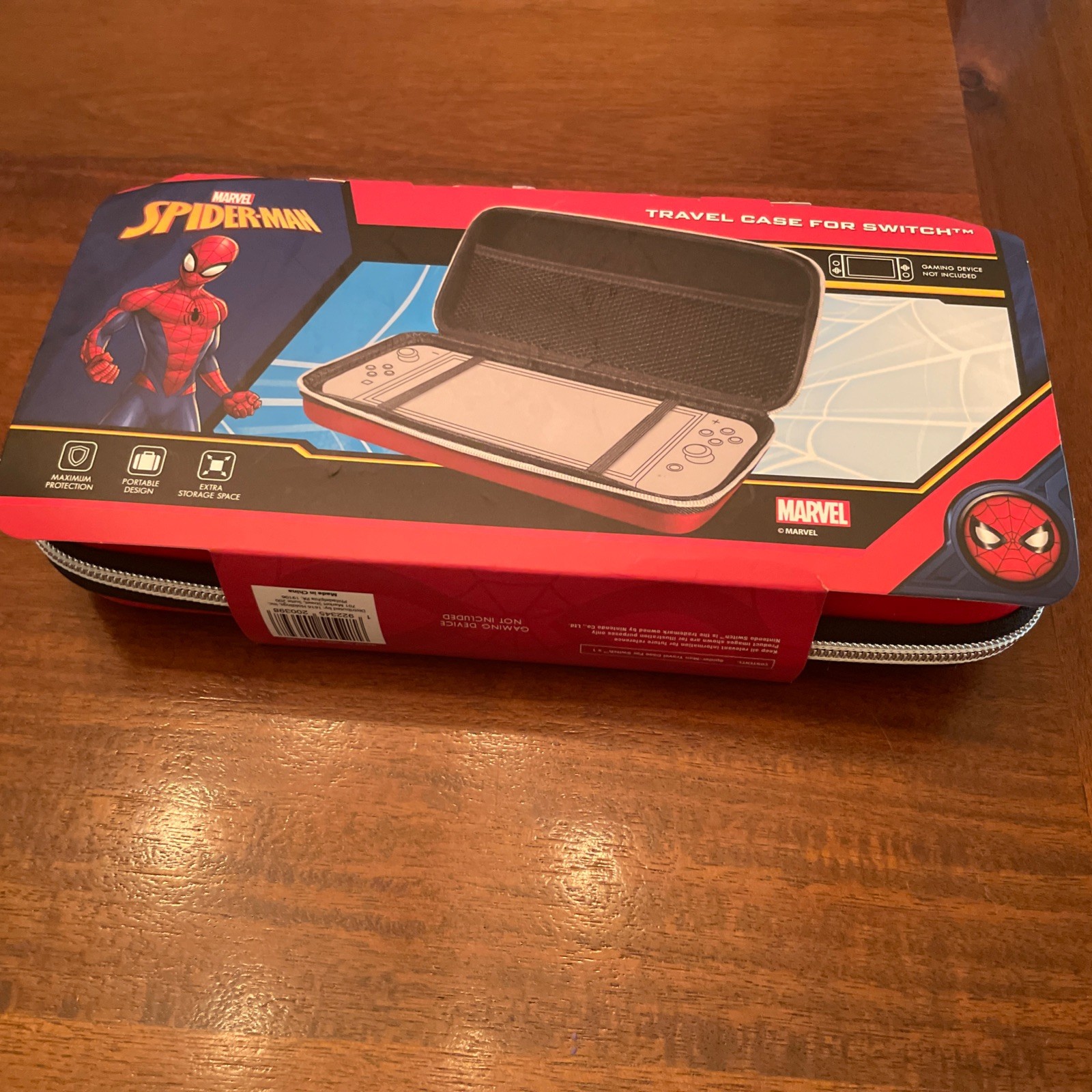 Marvel Nintendo Switch Travel Case Spider-Man