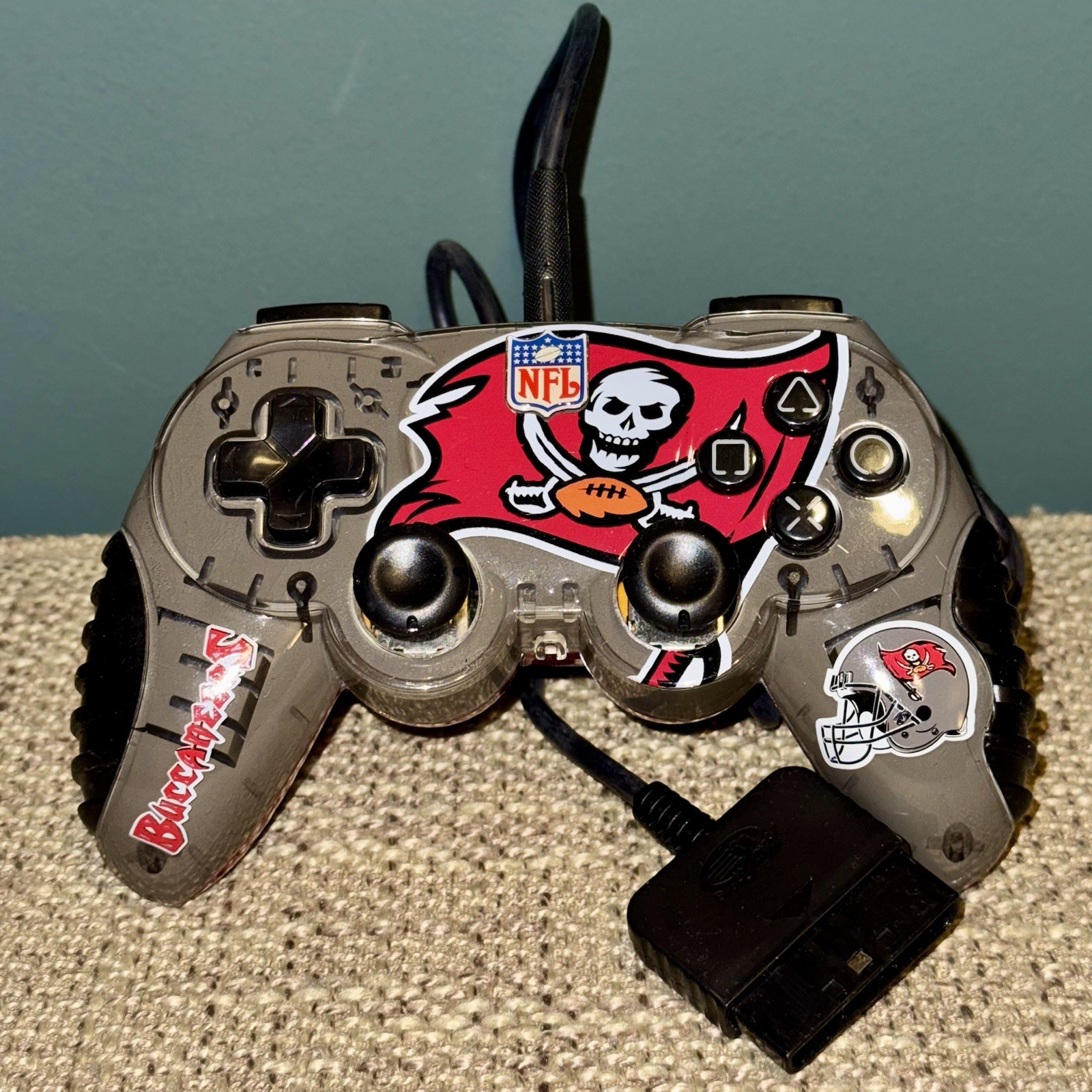 Mad Catz Tampa Bay Buccaneers NFL PlayStation 2 PS2 Controller – Tested/Working