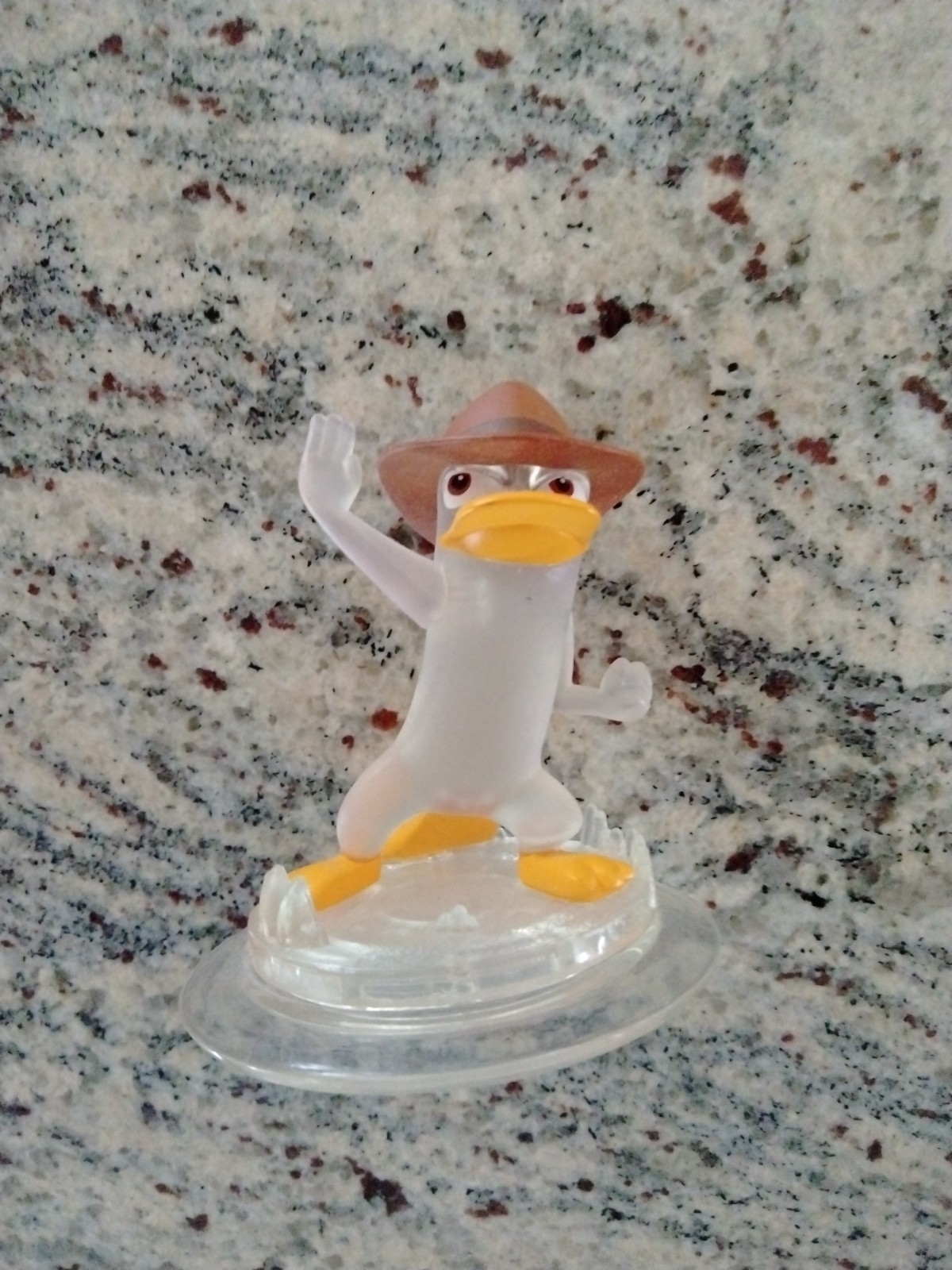 Disney Infinity 1.0 Phineas & Ferb Perry The Platypus Crystal Agent P Figure